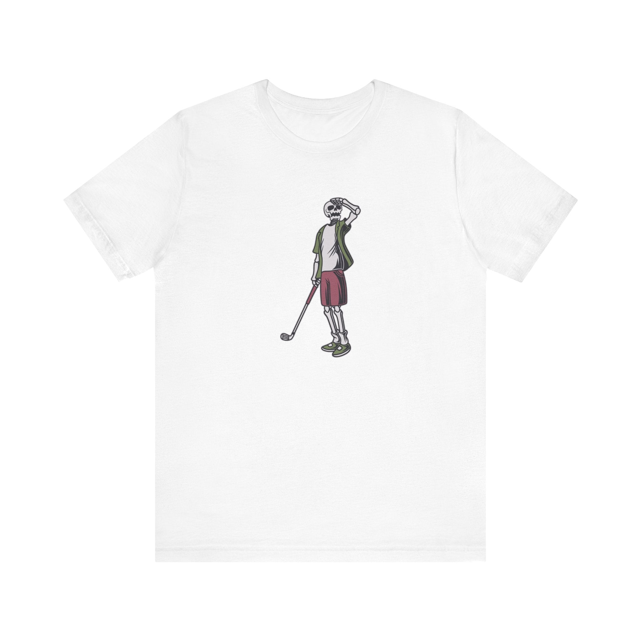 Long Ball Skeleton Golfer | Tee