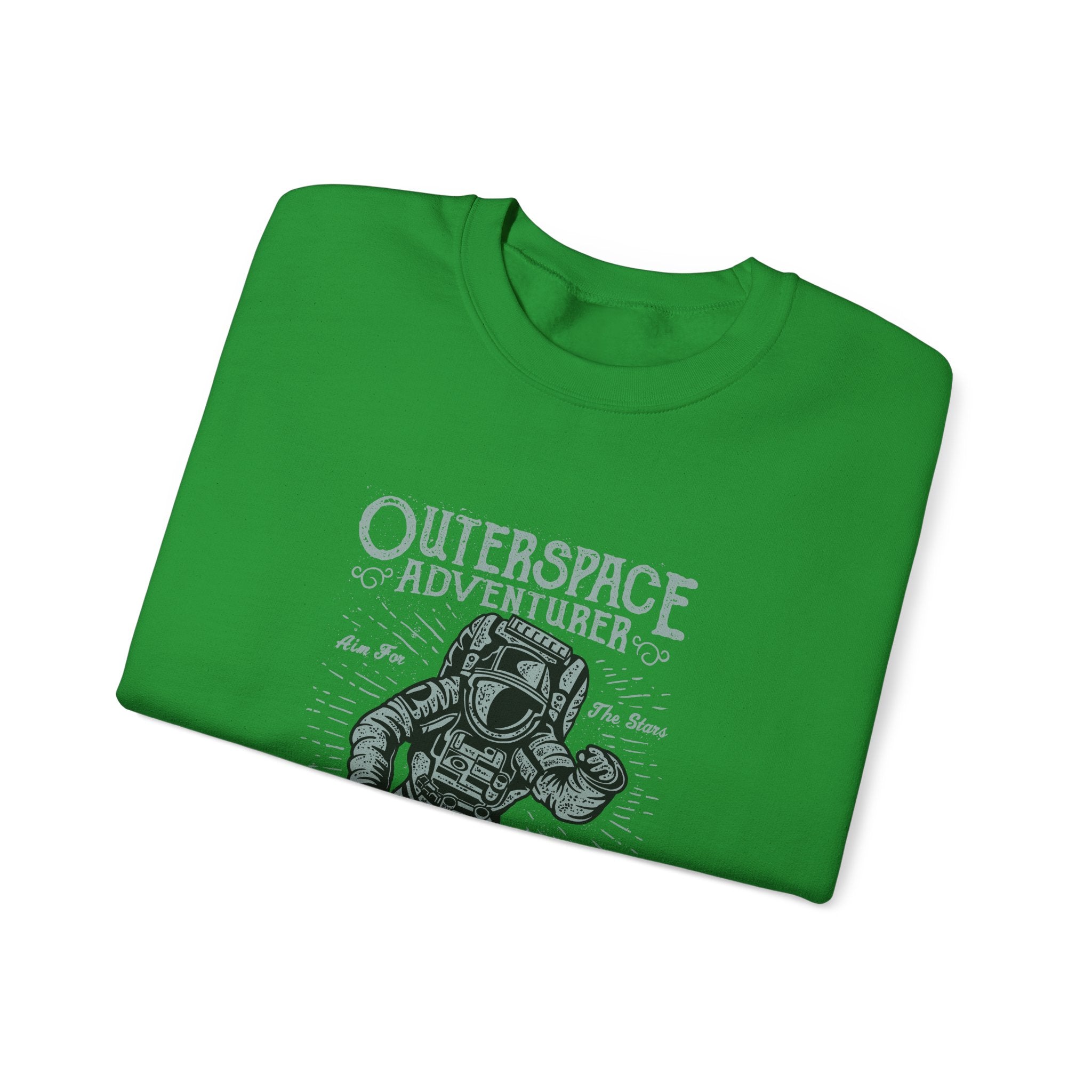 Outer Space Adventurer Astronaut | Crewneck Sweatshirt