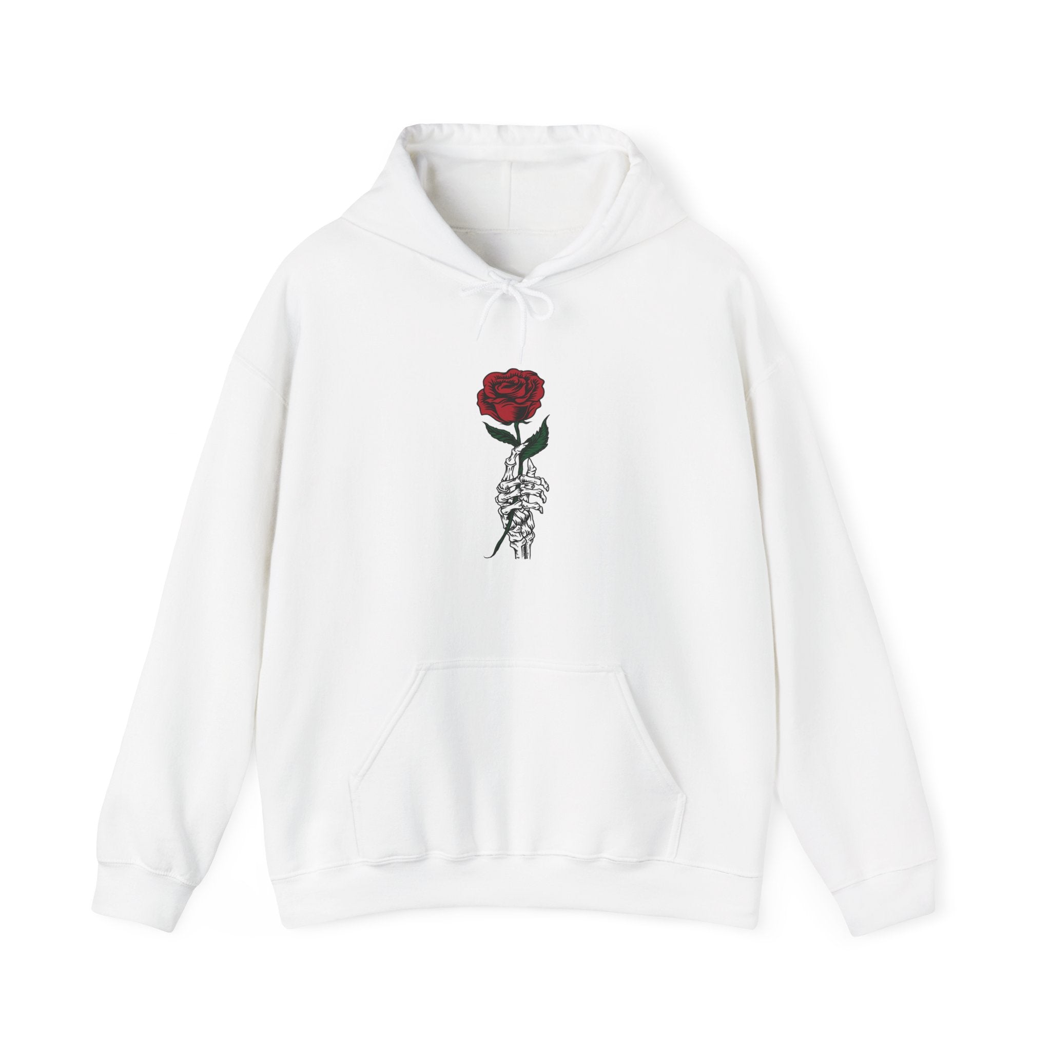Rose in Skeleton Hand | Hoodie