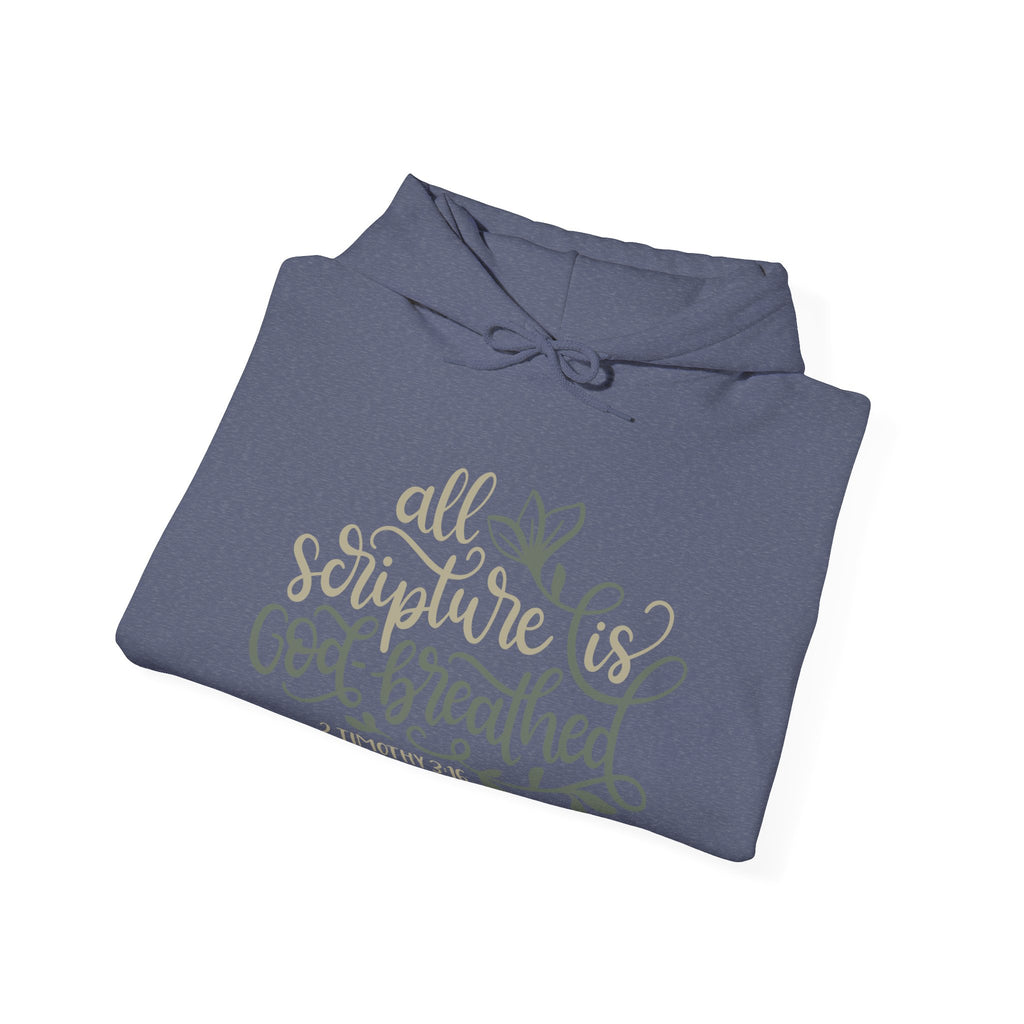 All Scripture Is God-Breathed, 2 Timothy 3:16 | Hoodie