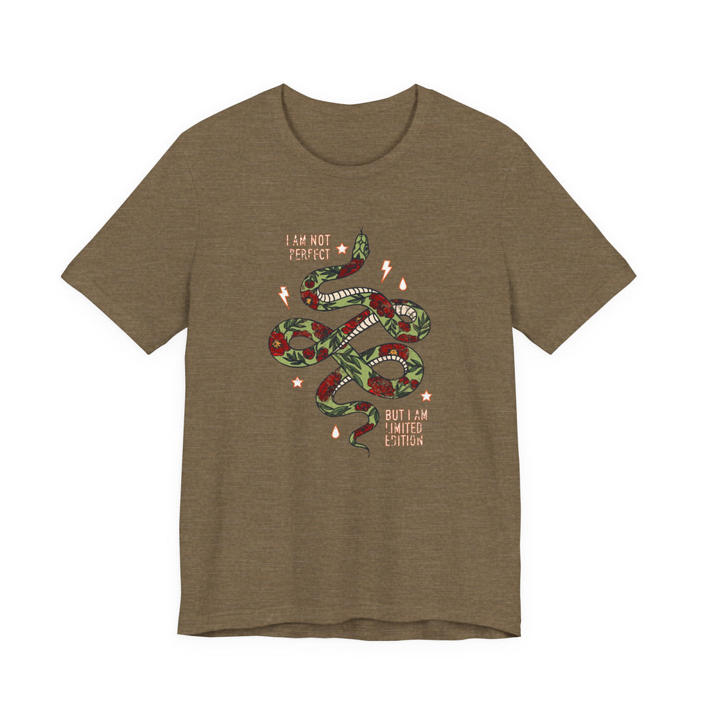 I Am Not Perfect but I Am Limited Edition Snake | Tee