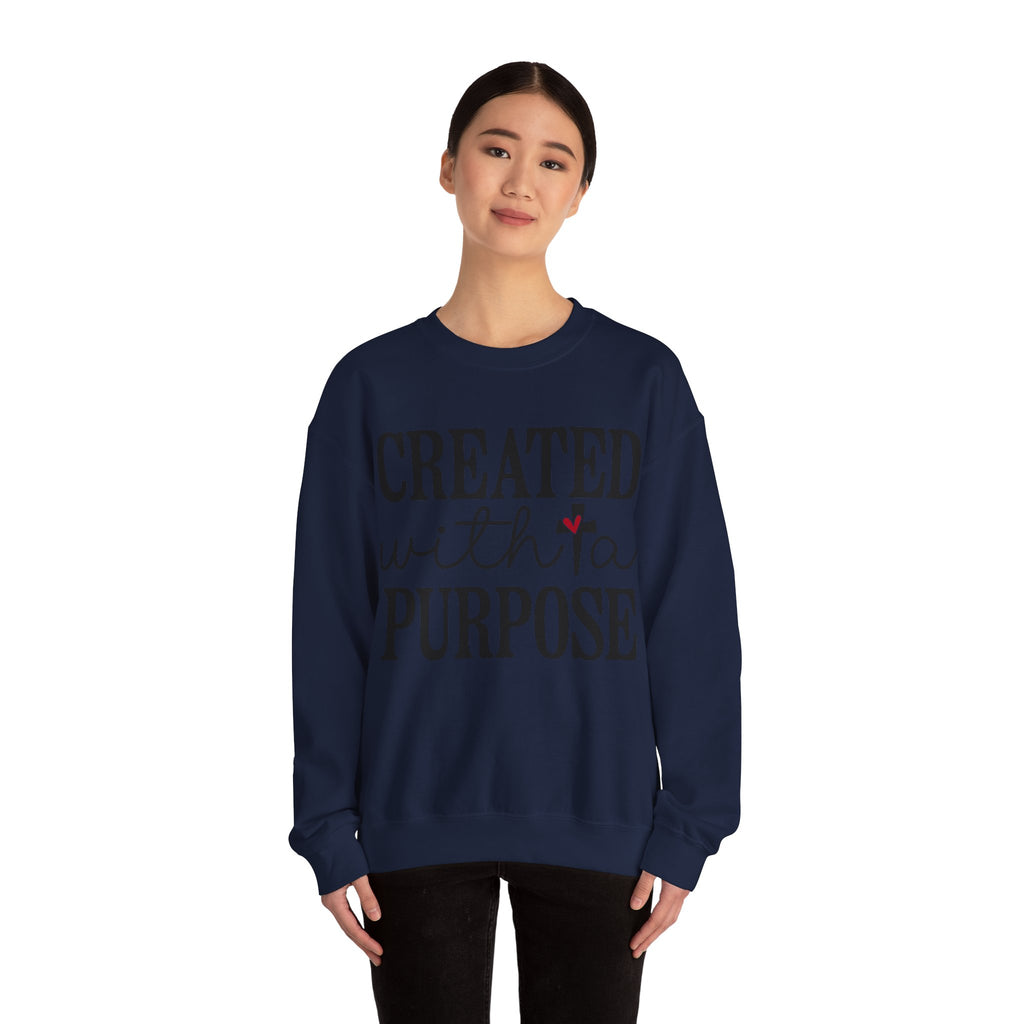 Created With a Purpose | Crewneck Sweatshirt