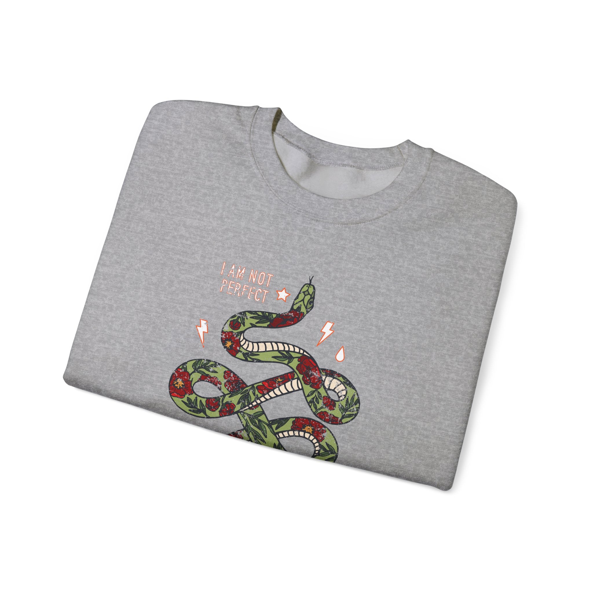 I Am Not Perfect but I Am Limited Edition Snake | Crewneck Sweatshirt