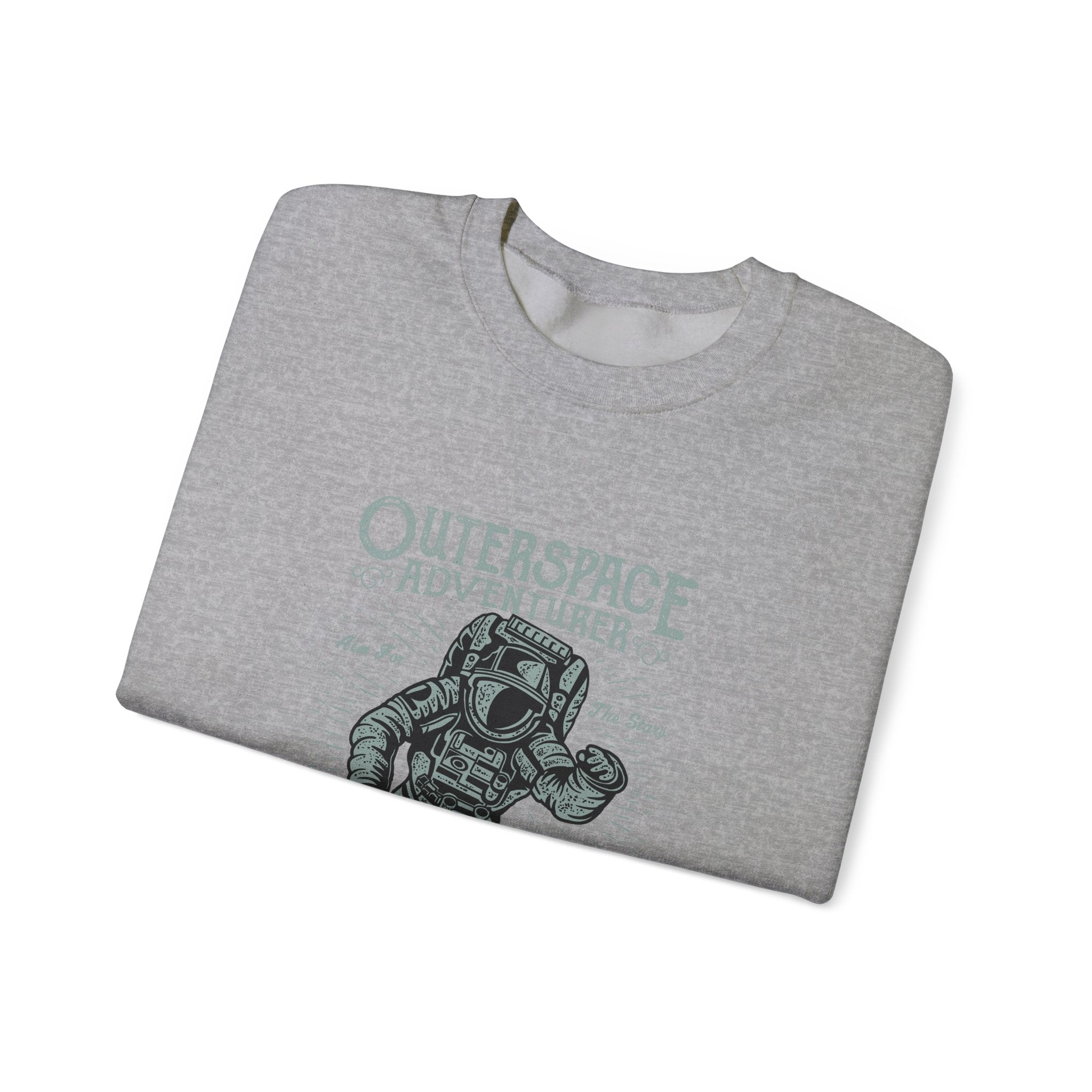 Outer Space Adventurer Astronaut | Crewneck Sweatshirt
