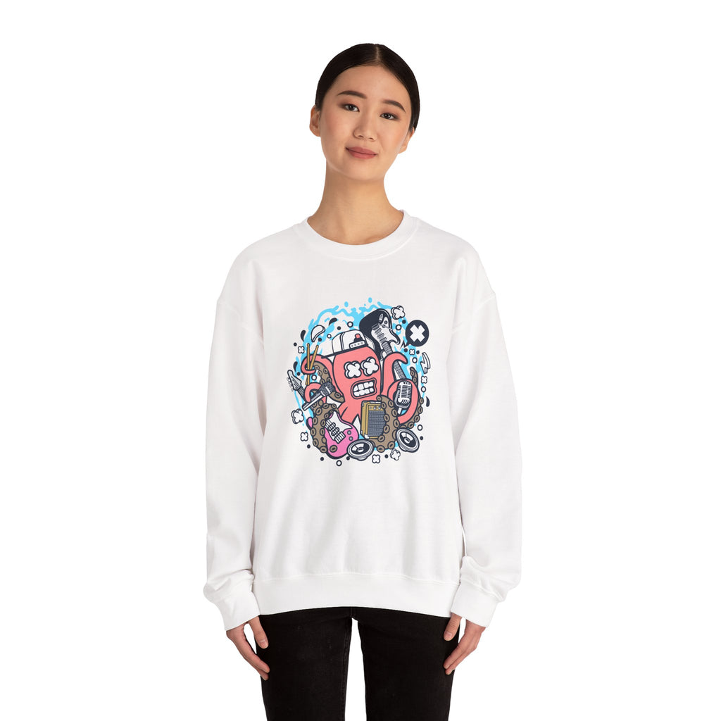 Rock Octopus | Crewneck Sweatshirt
