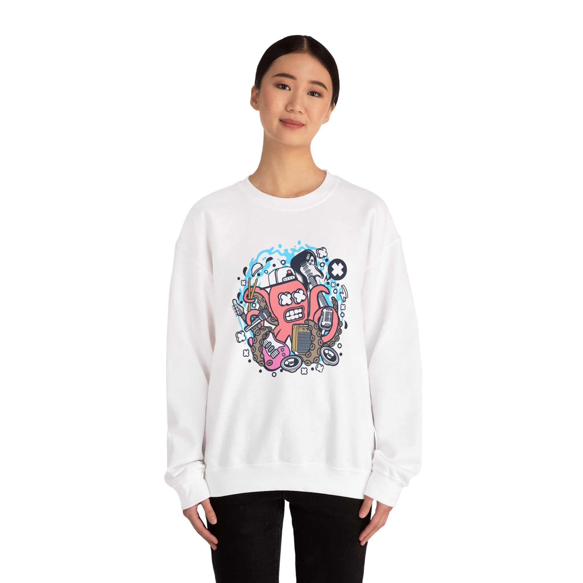 Rock Octopus | Crewneck Sweatshirt