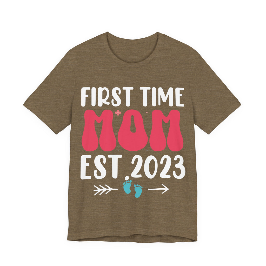 First Time Mom Est. 2023 | Tee