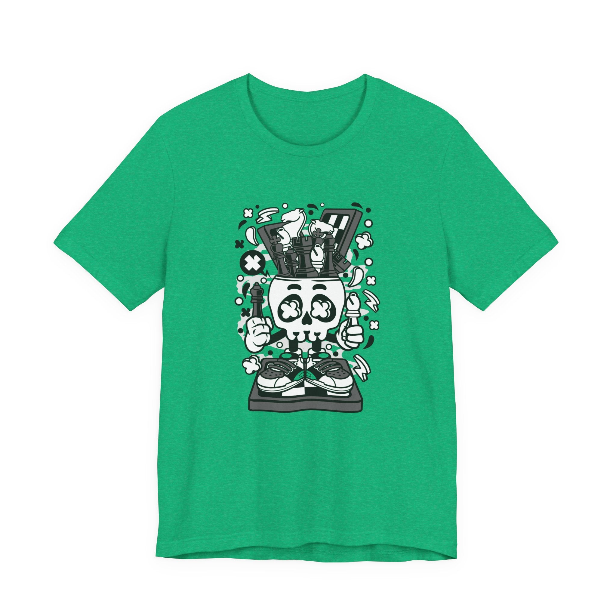Chess Skull Head | Tee
