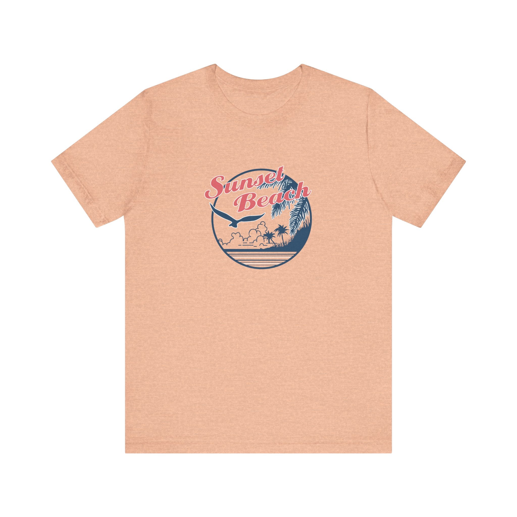 Sunset Beach, Birds and Ocean | Tee