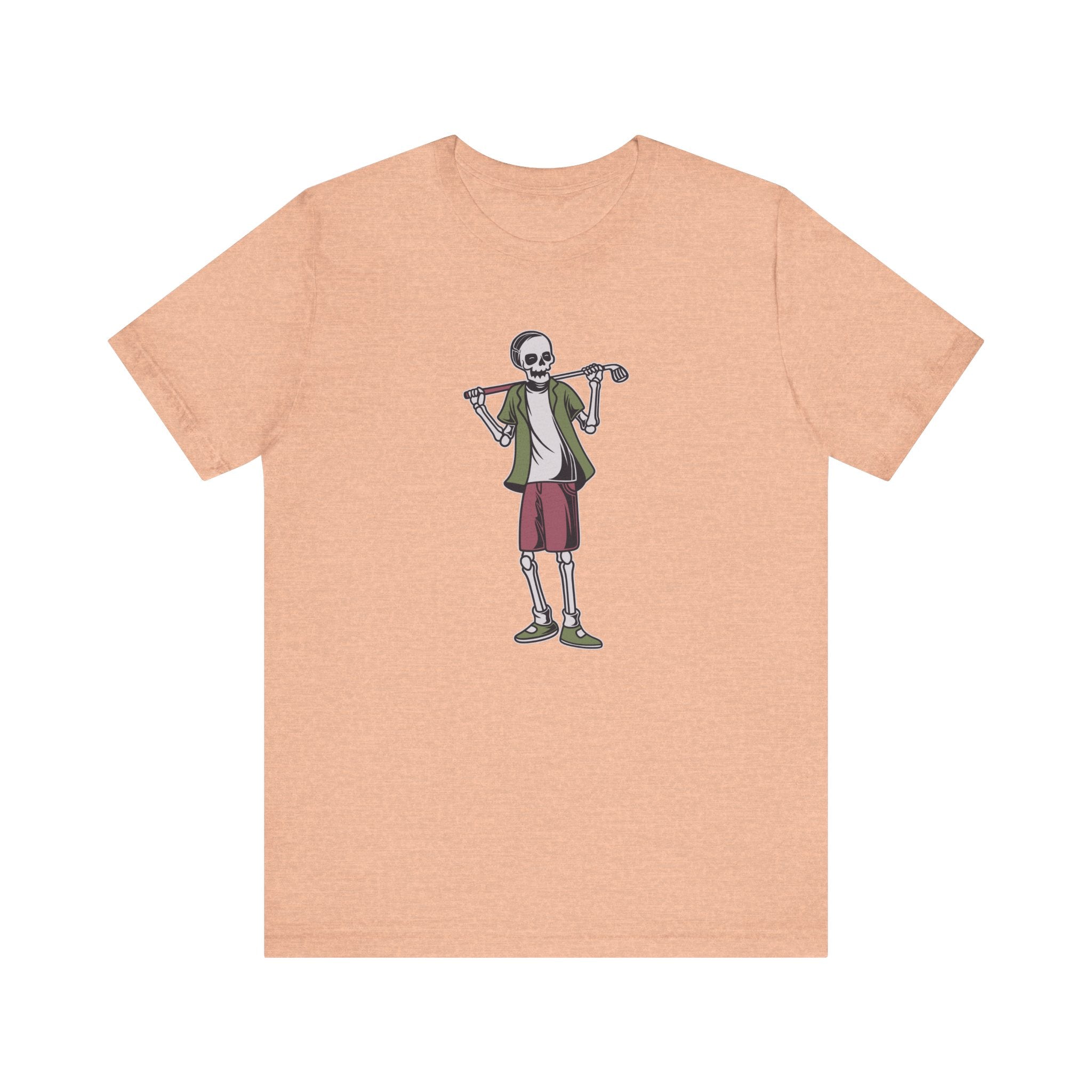 Standing Skeleton Golfer | Tee