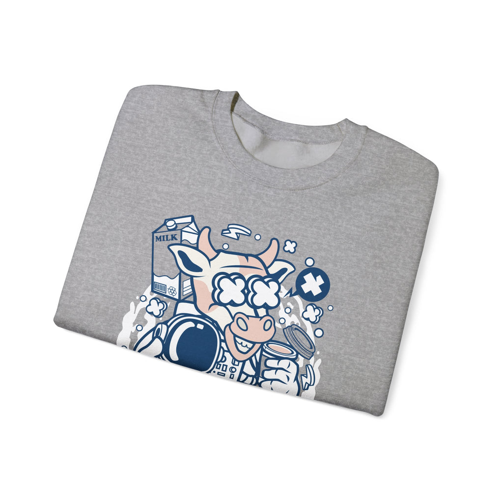 Cow Astronaut | Crewneck Sweatshirt