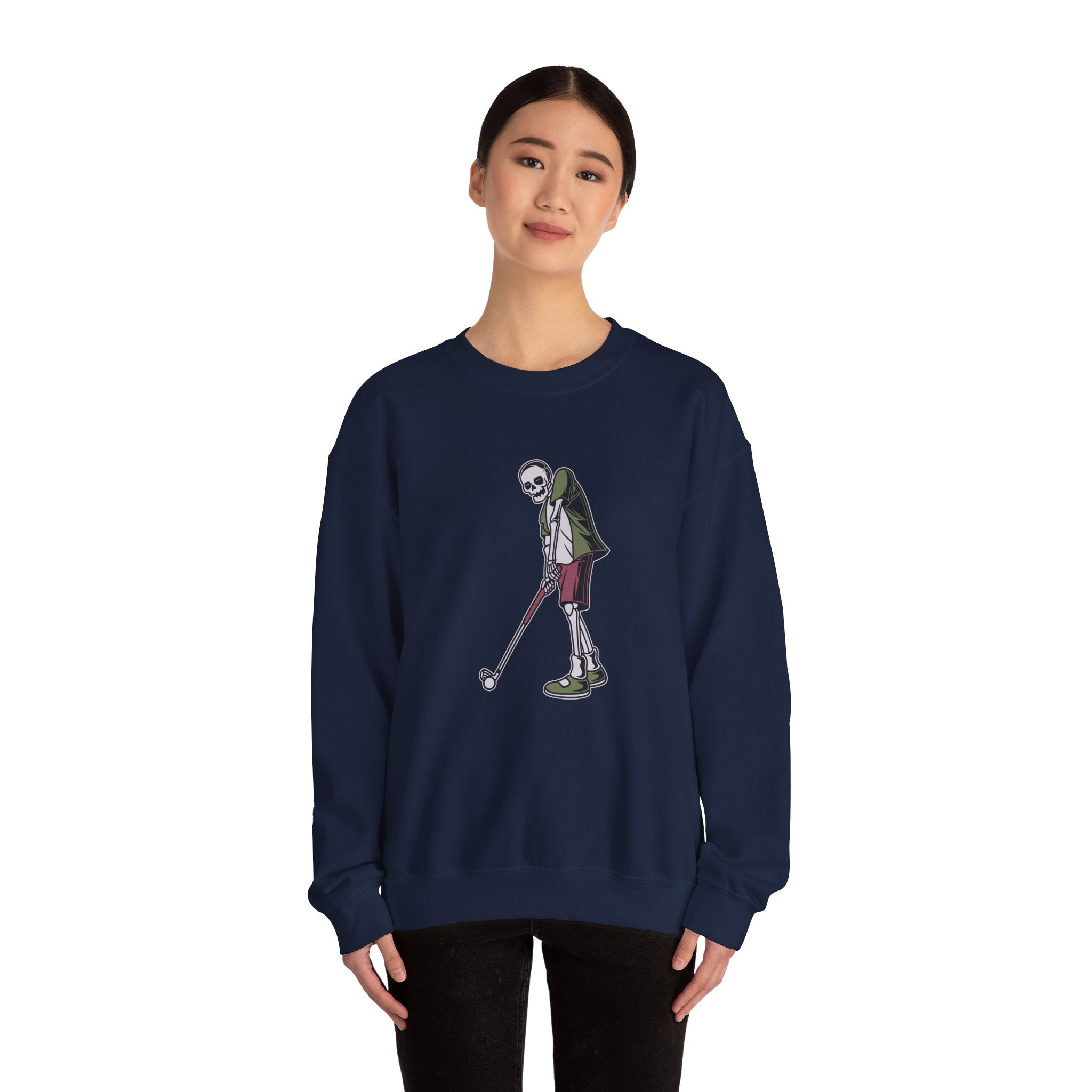 Skeleton Golfer | Crewneck Sweatshirt