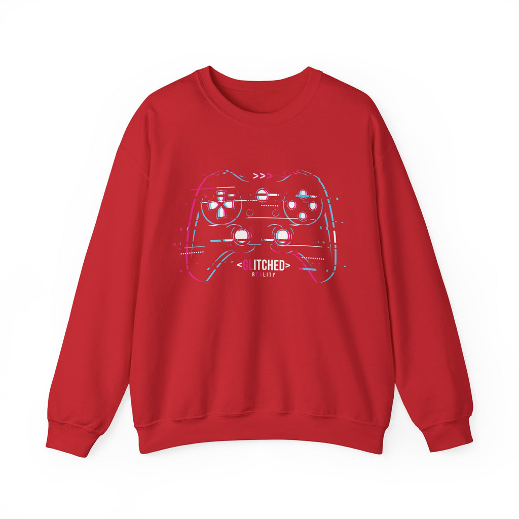 Glitched Gaming Controller | Crewneck Sweatshirt