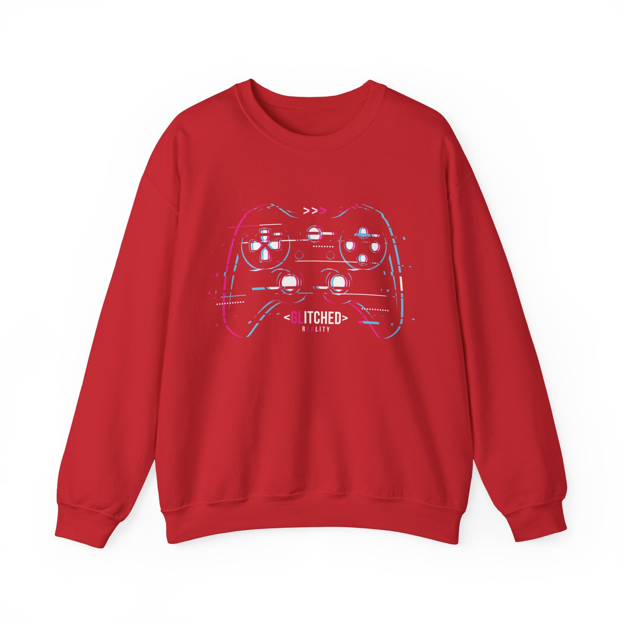 Glitched Gaming Controller | Crewneck Sweatshirt