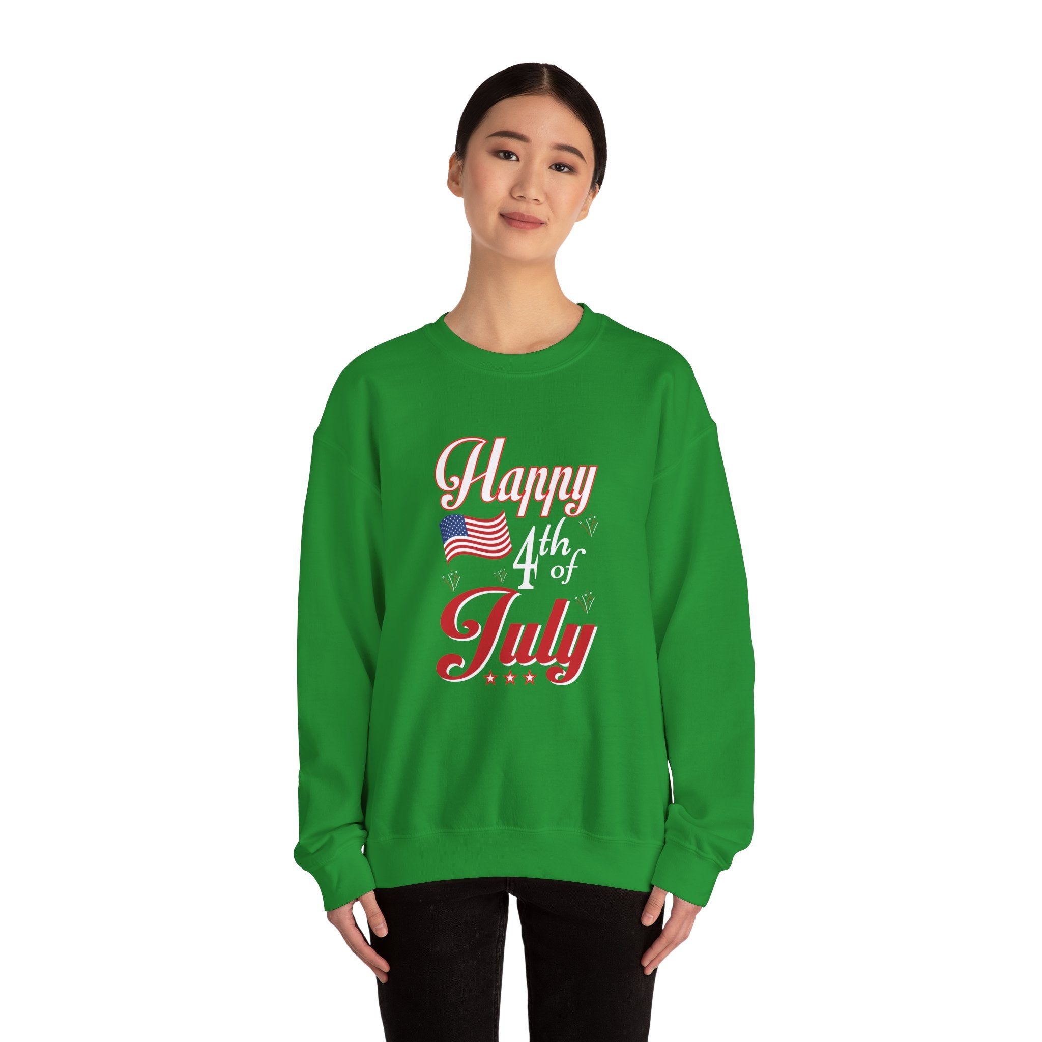 Happy 4th of July Fireworks | Crewneck Sweatshirt