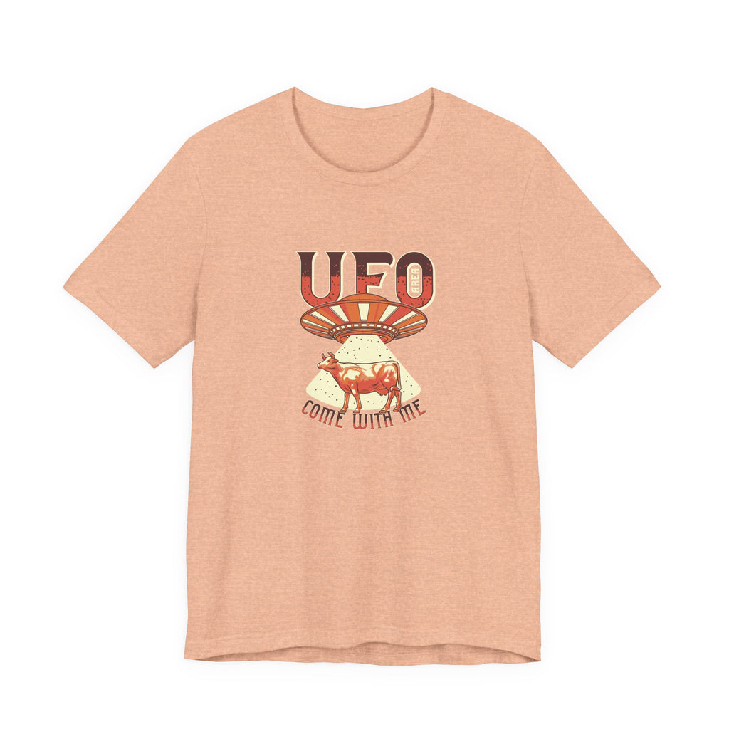 UFO Come With Me Cow | Tee