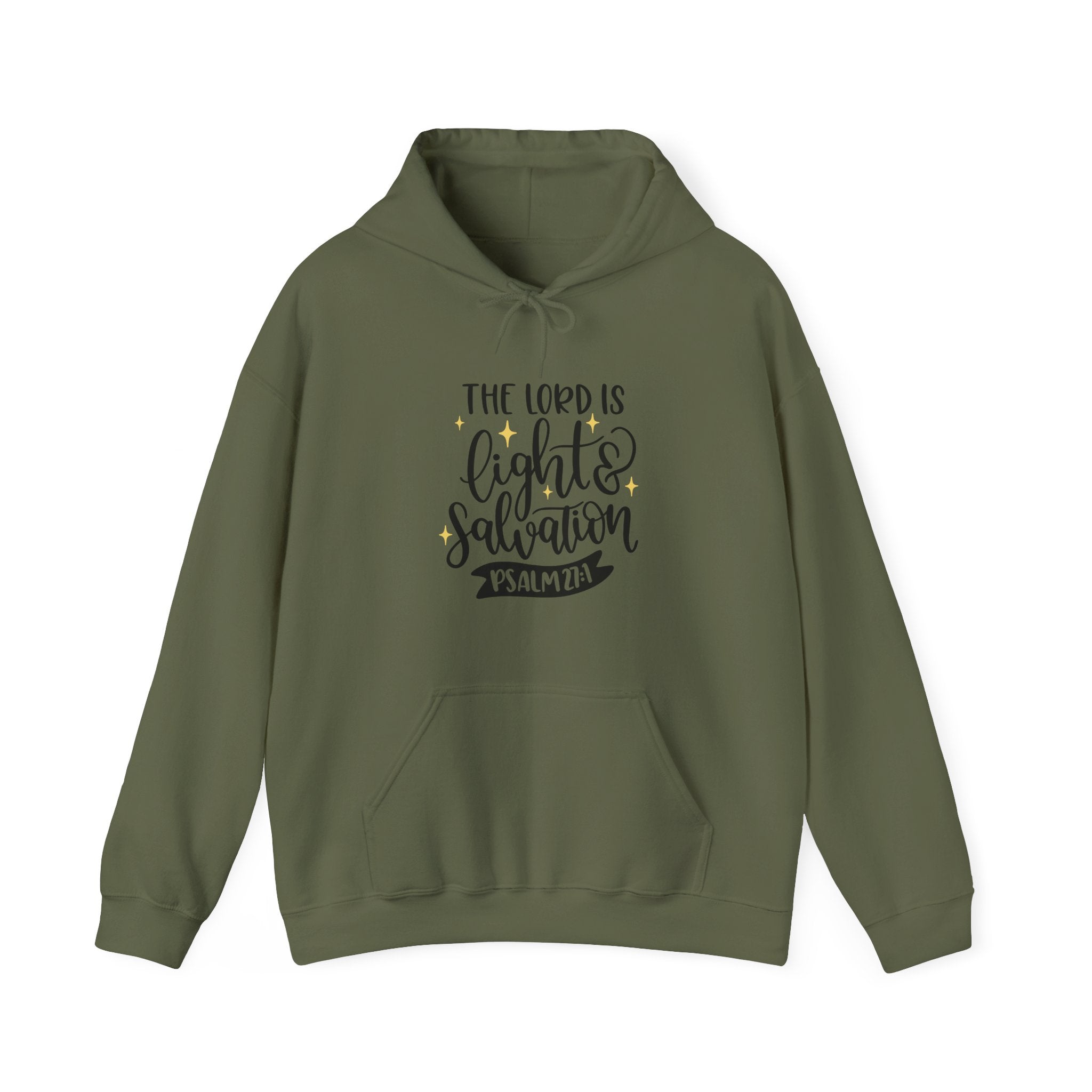 The Lord Is Light and Salvation Psalm 27:1 | Hoodie