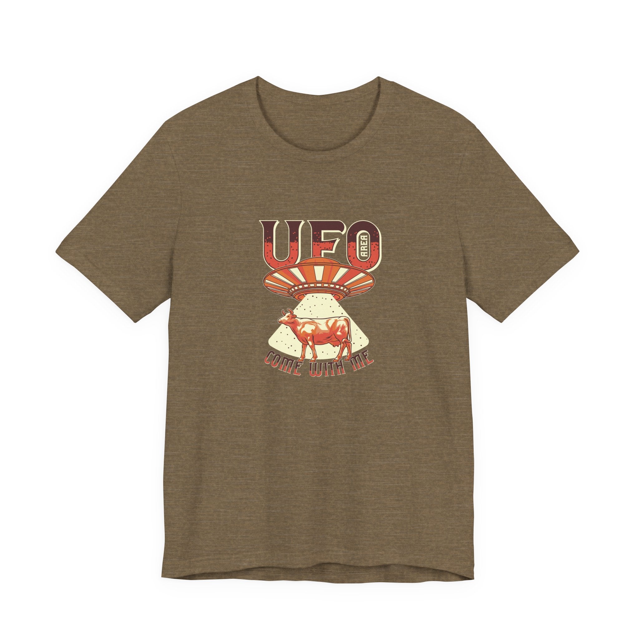 UFO Come With Me Cow | Tee