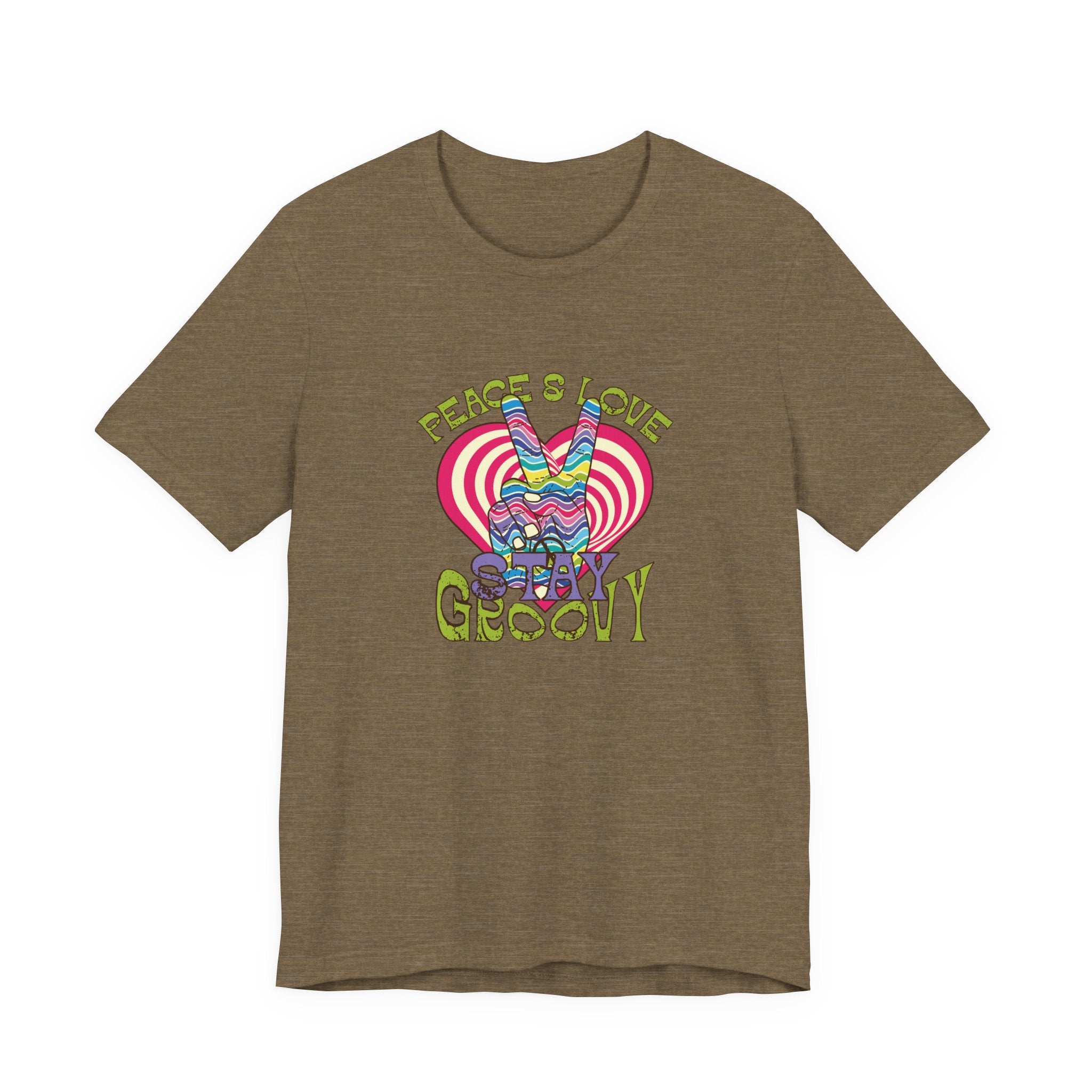Peace and Love, Stay Groovy | Tee