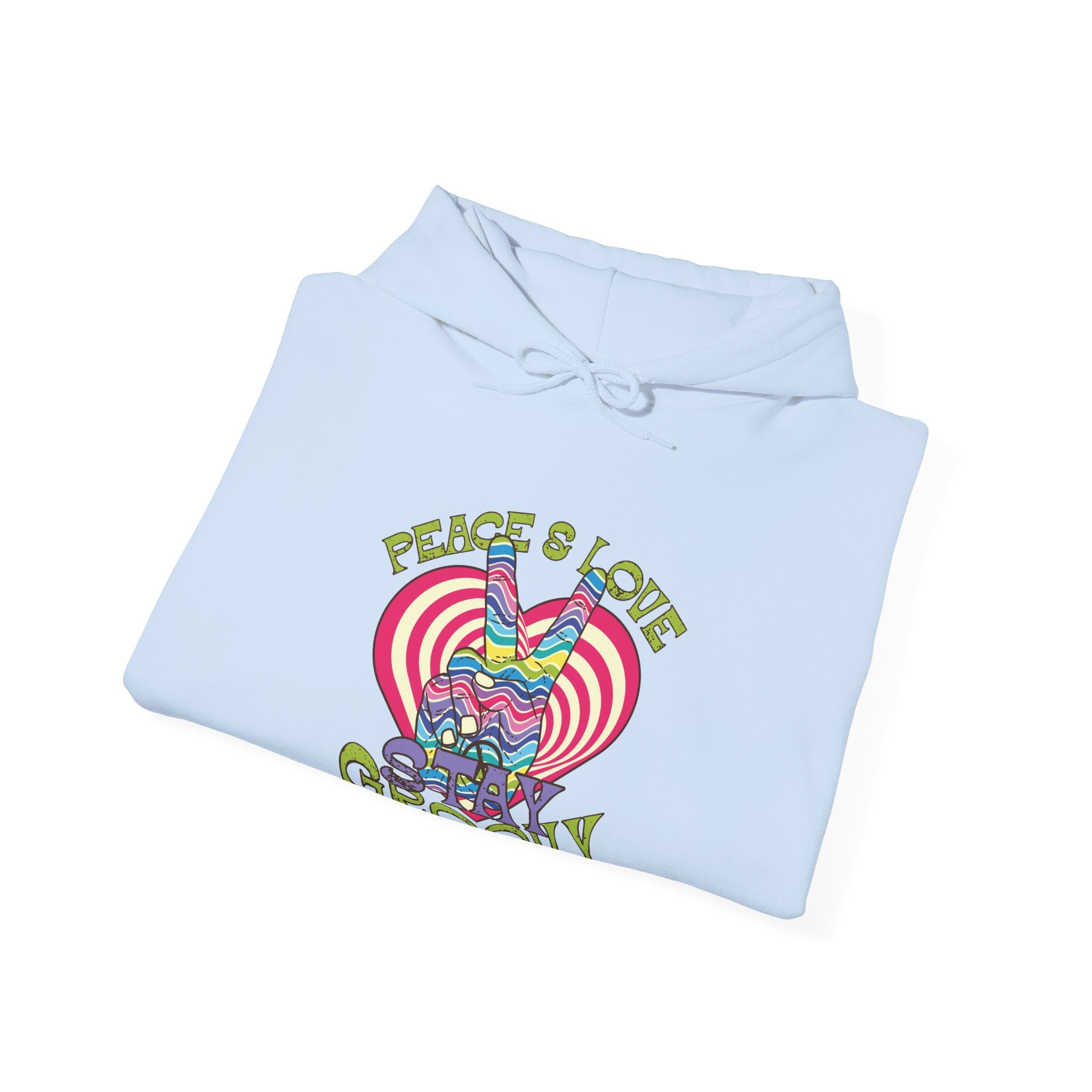 Peace and Love, Stay Groovy | Hoodie