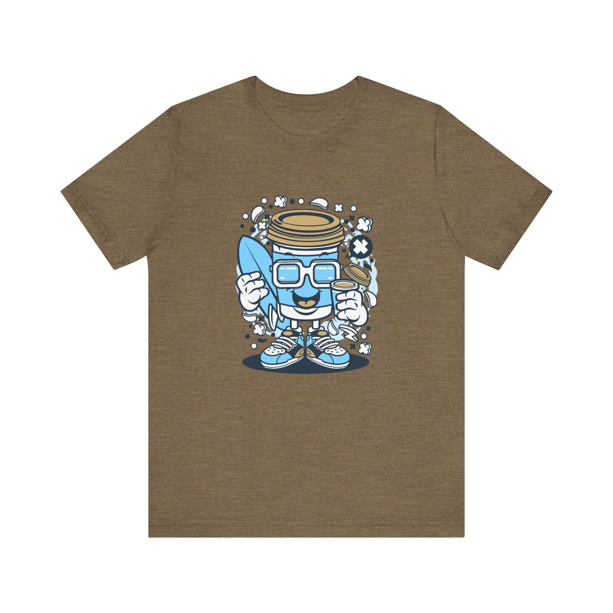 Coffee Cup Surfer | Tee