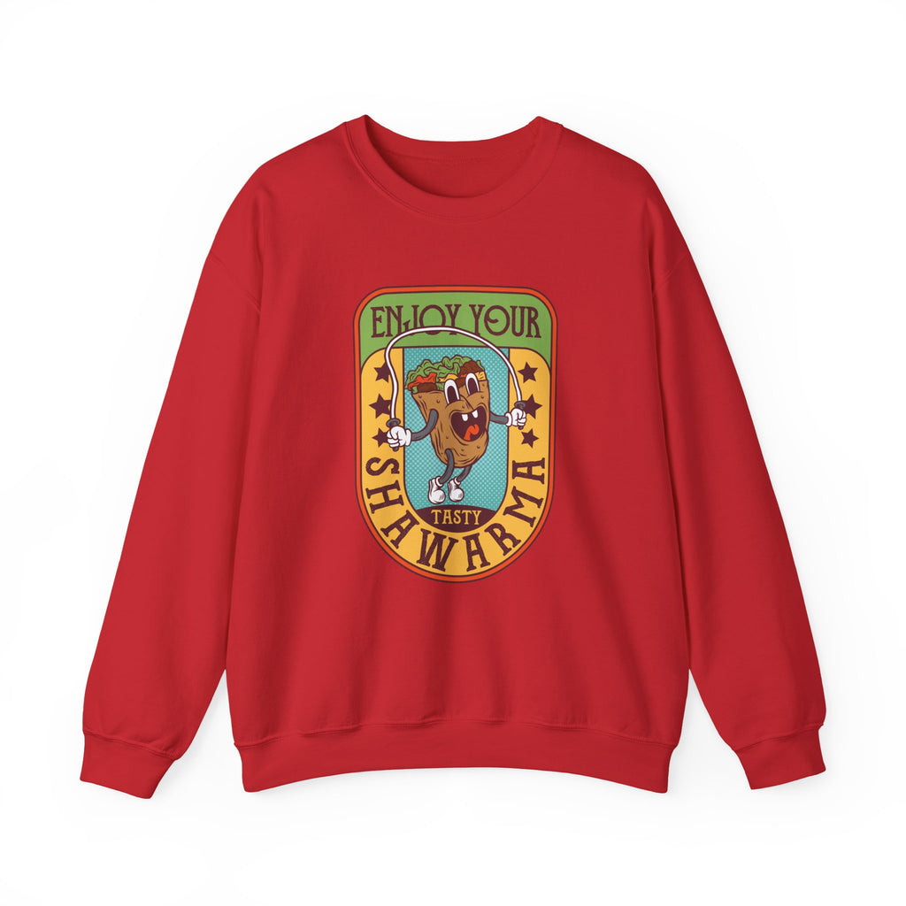 Enjoy Your Tasty Shawarma | Crewneck Sweatshirt