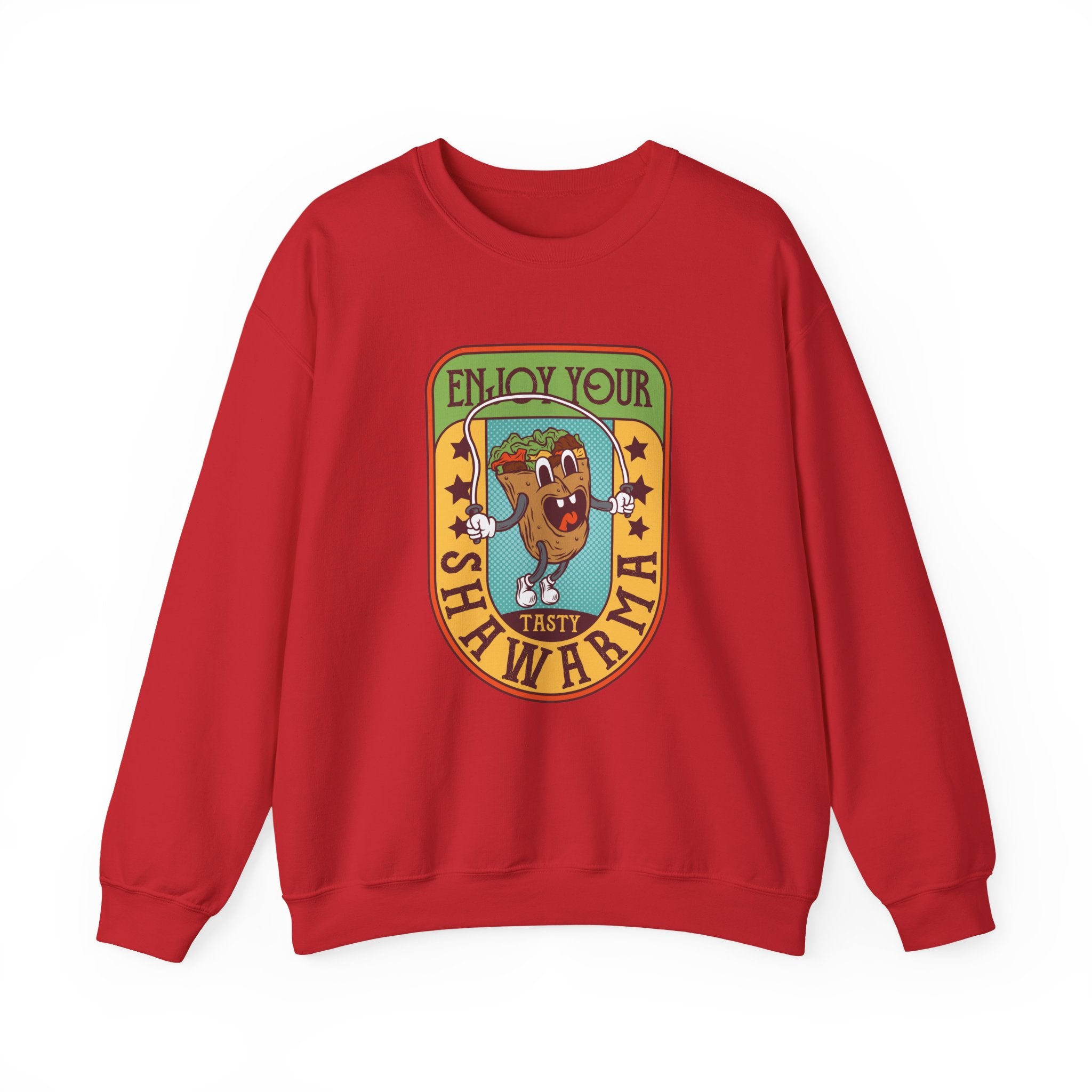 Enjoy Your Tasty Shawarma | Crewneck Sweatshirt