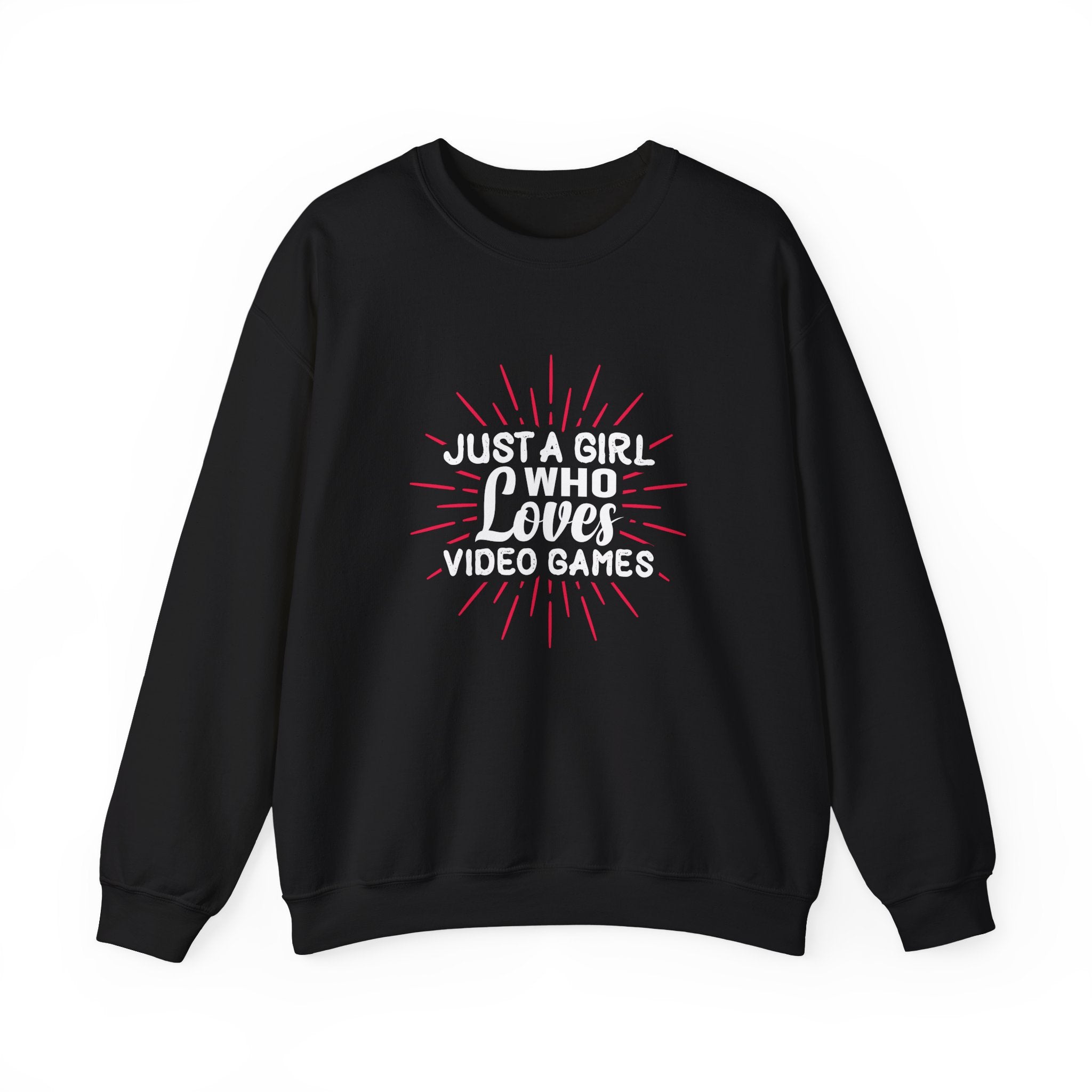 Just a Girl Who Loves Video Games | Crewneck Sweatshirt