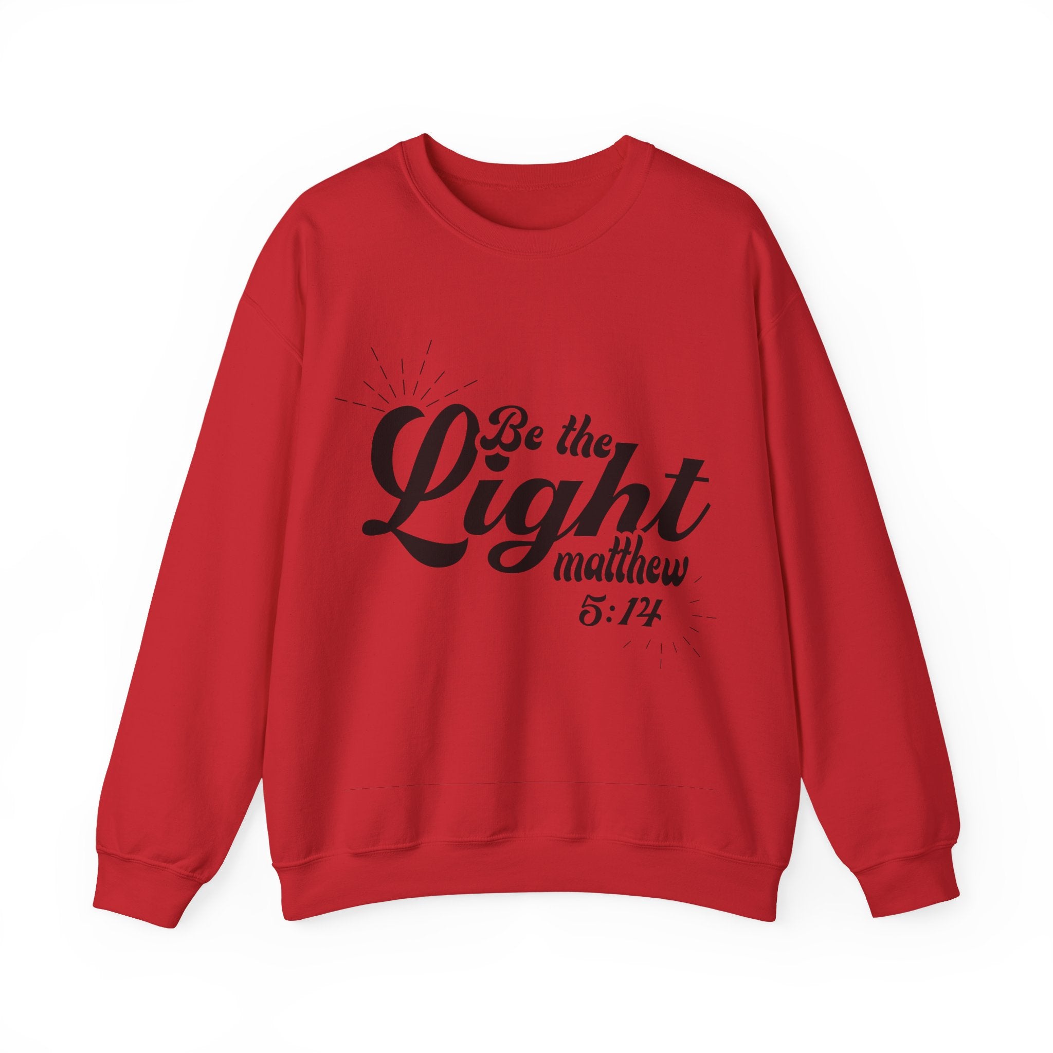 Be the Light, Matthew 5:14 | Crewneck Sweatshirt