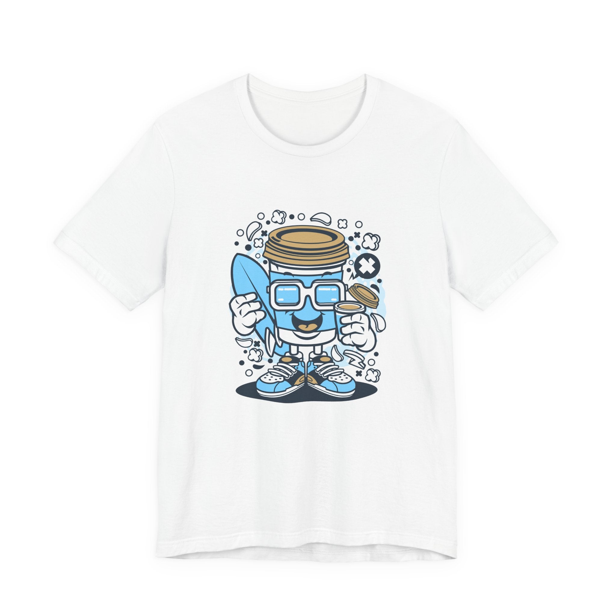 Coffee Cup Surfer | Tee