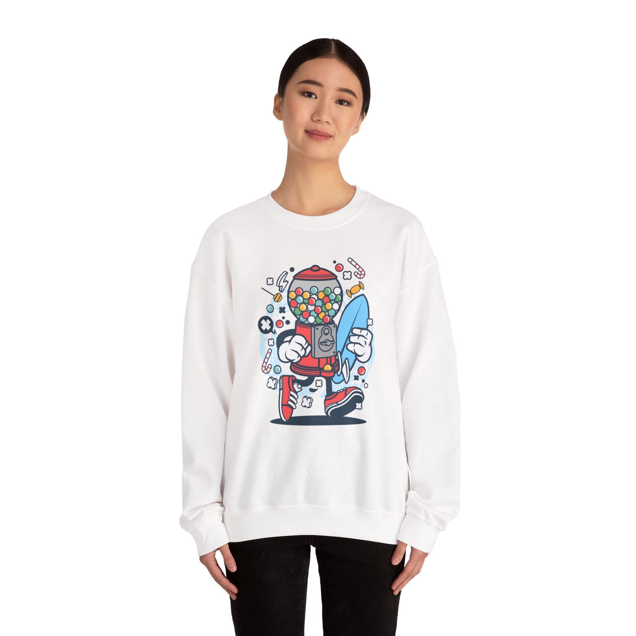 Candy Machine Surfer | Crewneck Sweatshirt