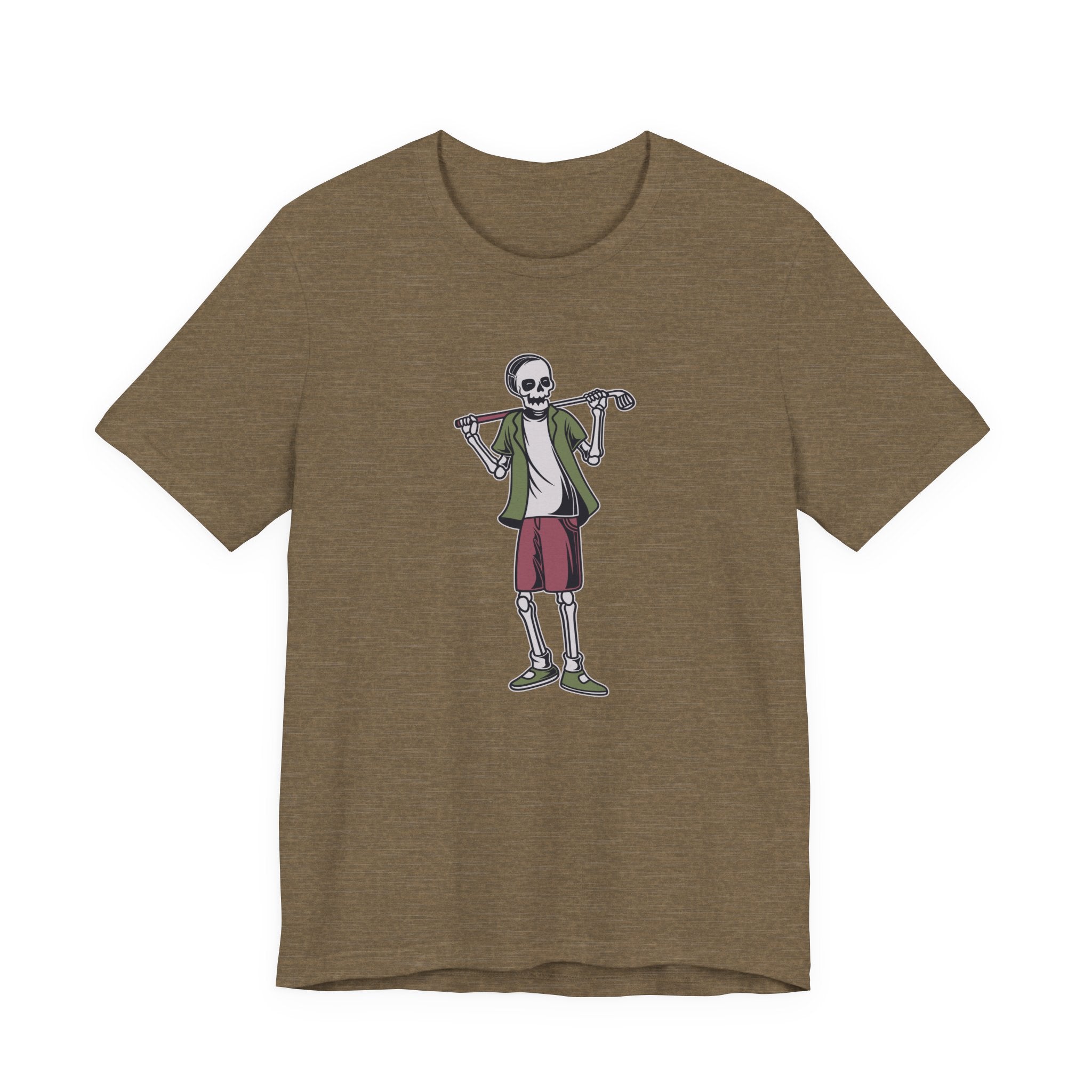 Standing Skeleton Golfer | Tee