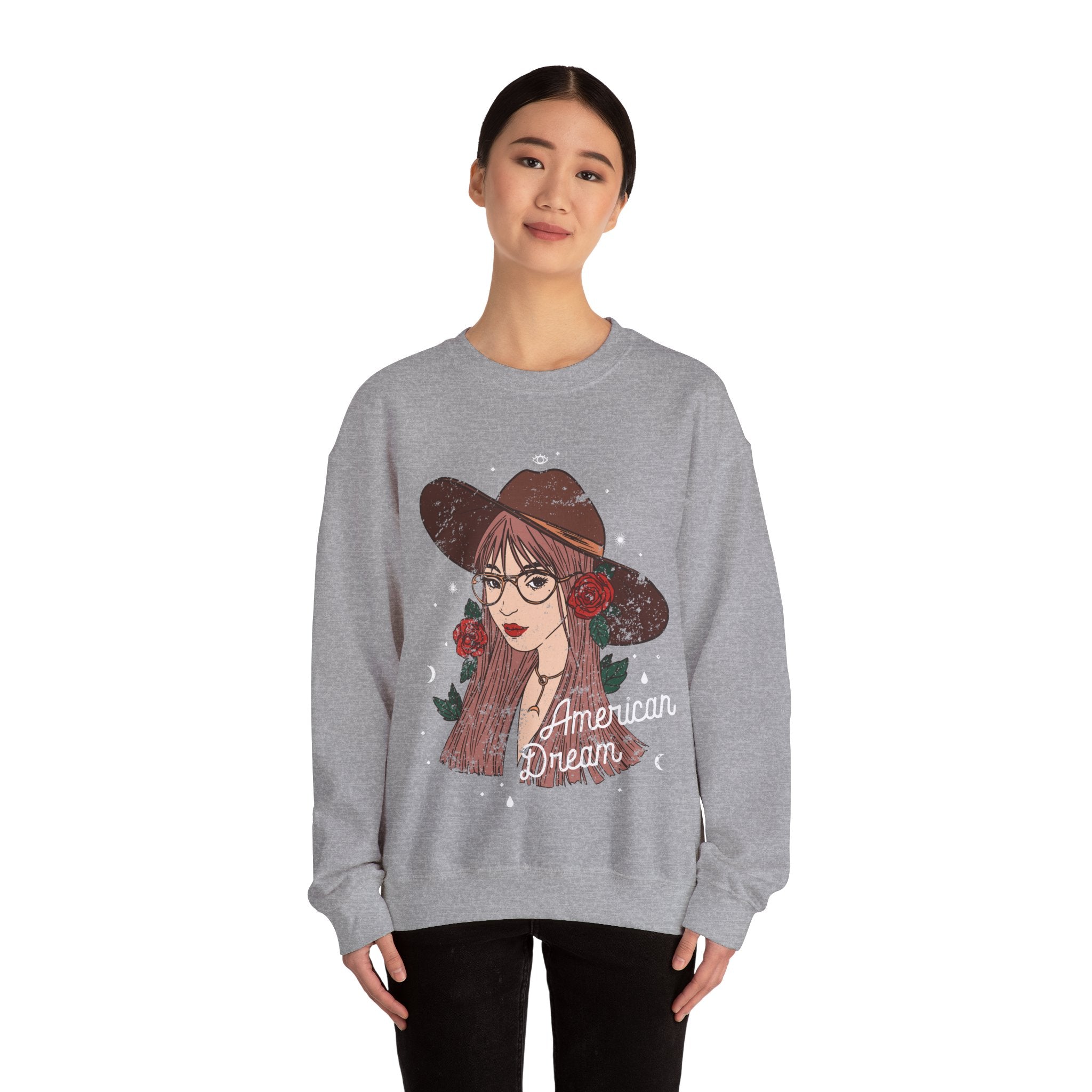 American Dream Girl | Crewneck Sweatshirt