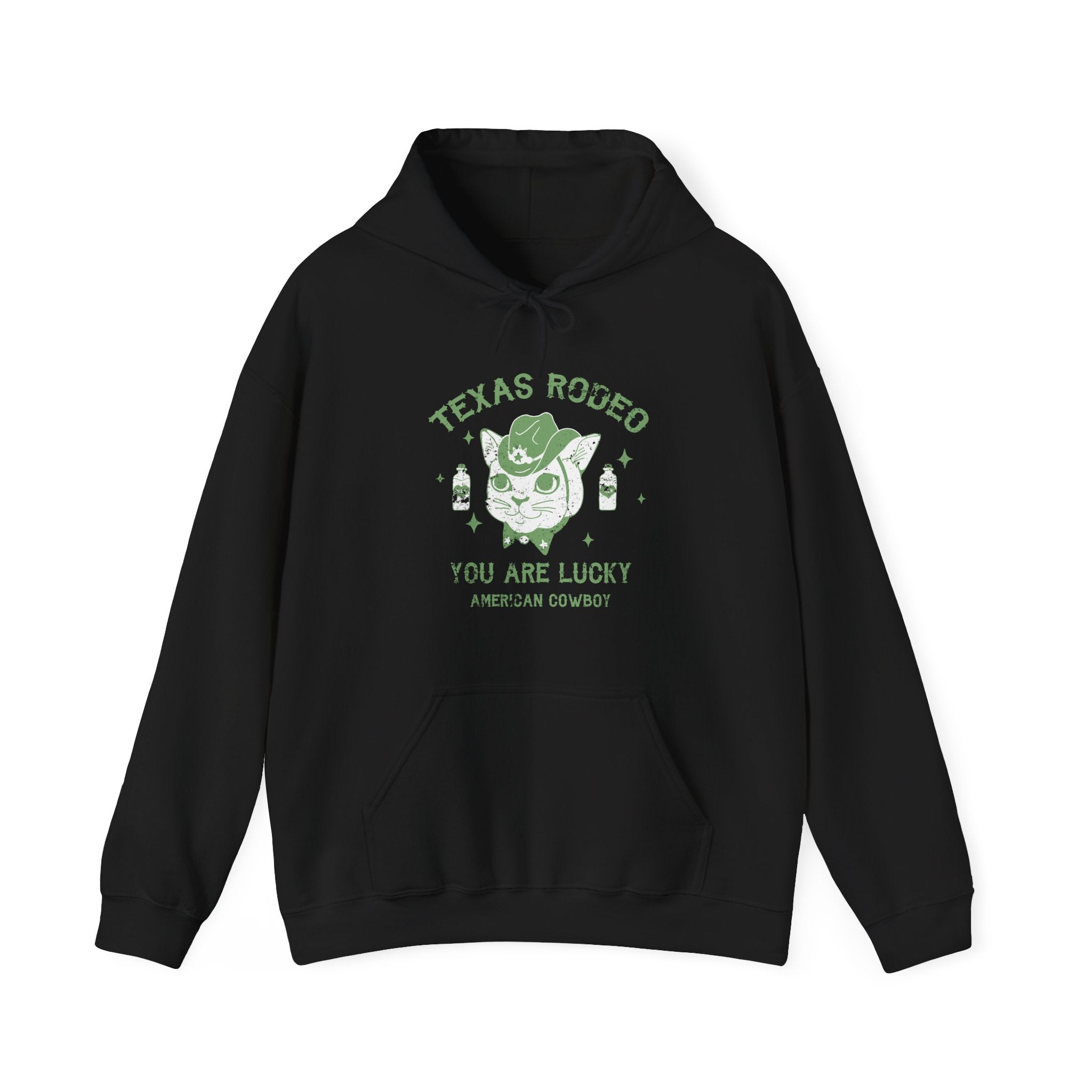 Texas Rodeo, You Are Lucky American Cowboy | Hoodie