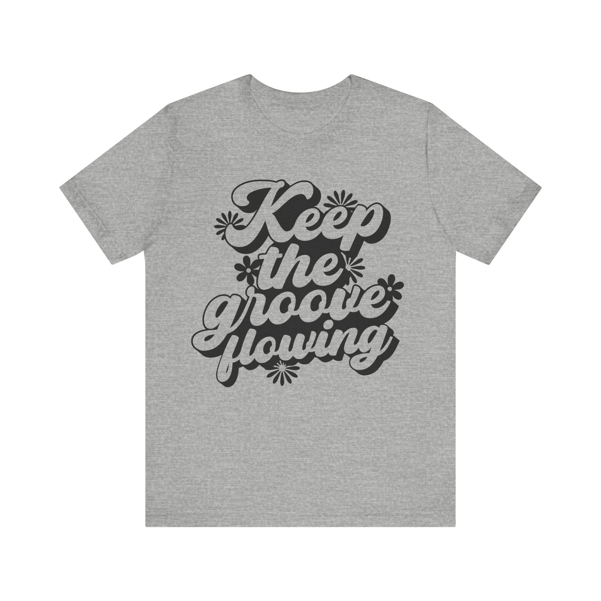 Keep the Groove Flowing Flowers | Tee
