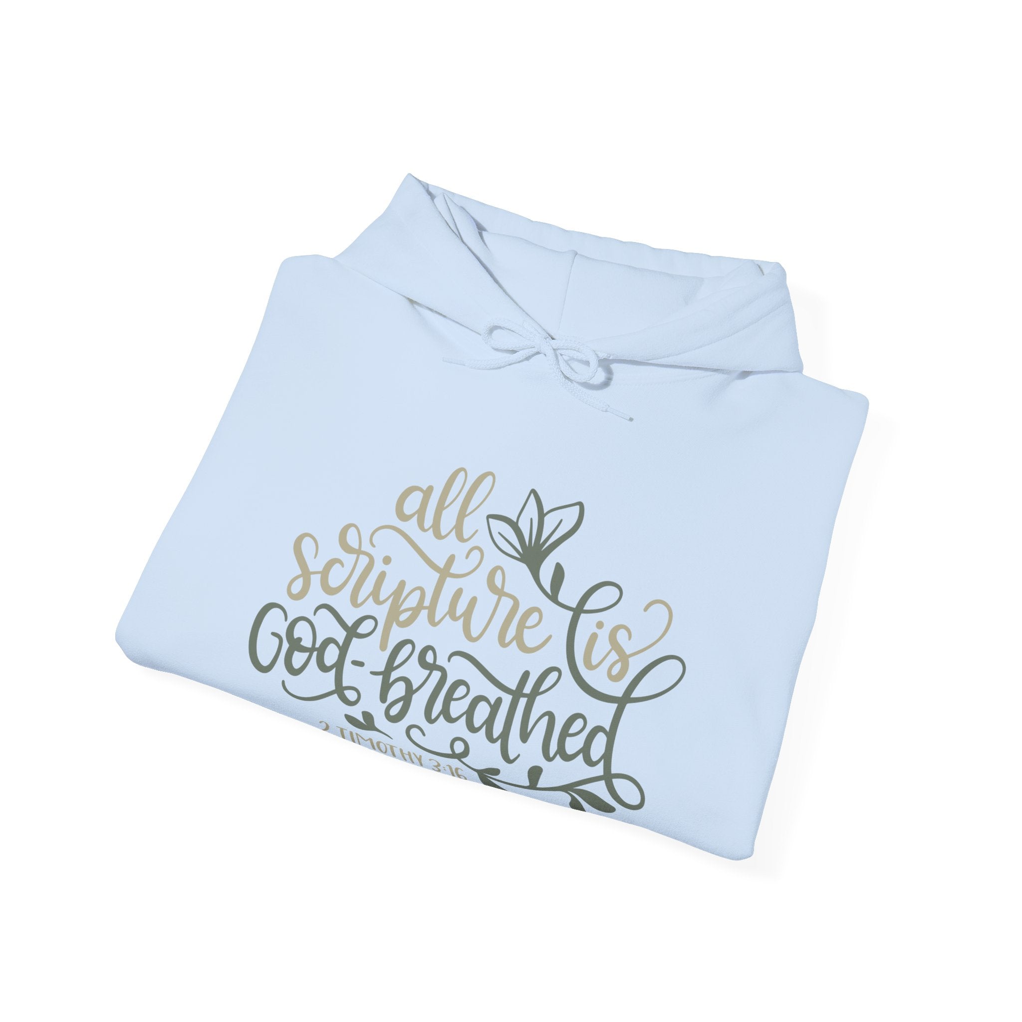 All Scripture Is God-Breathed, 2 Timothy 3:16 | Hoodie