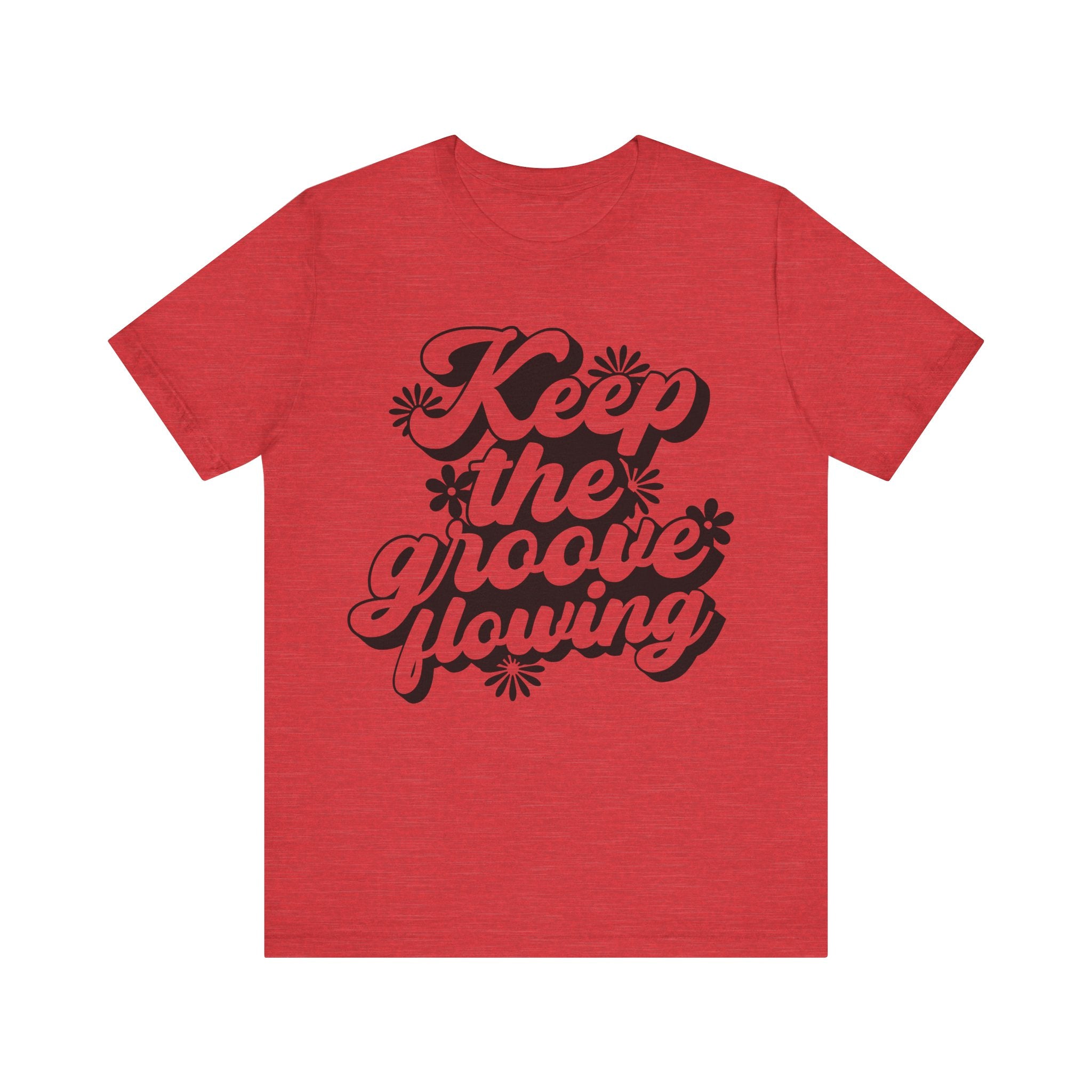 Keep the Groove Flowing Flowers | Tee