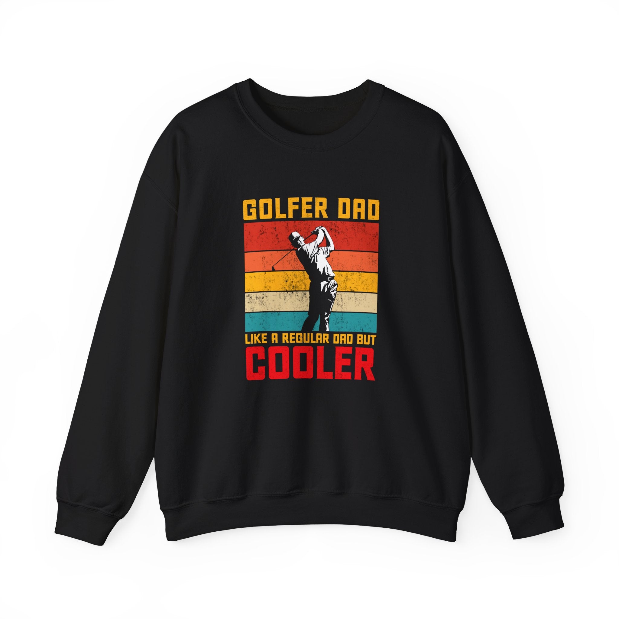 Golfer Dad, Like a Regular Dad but Cooler | Crewneck Sweatshirt