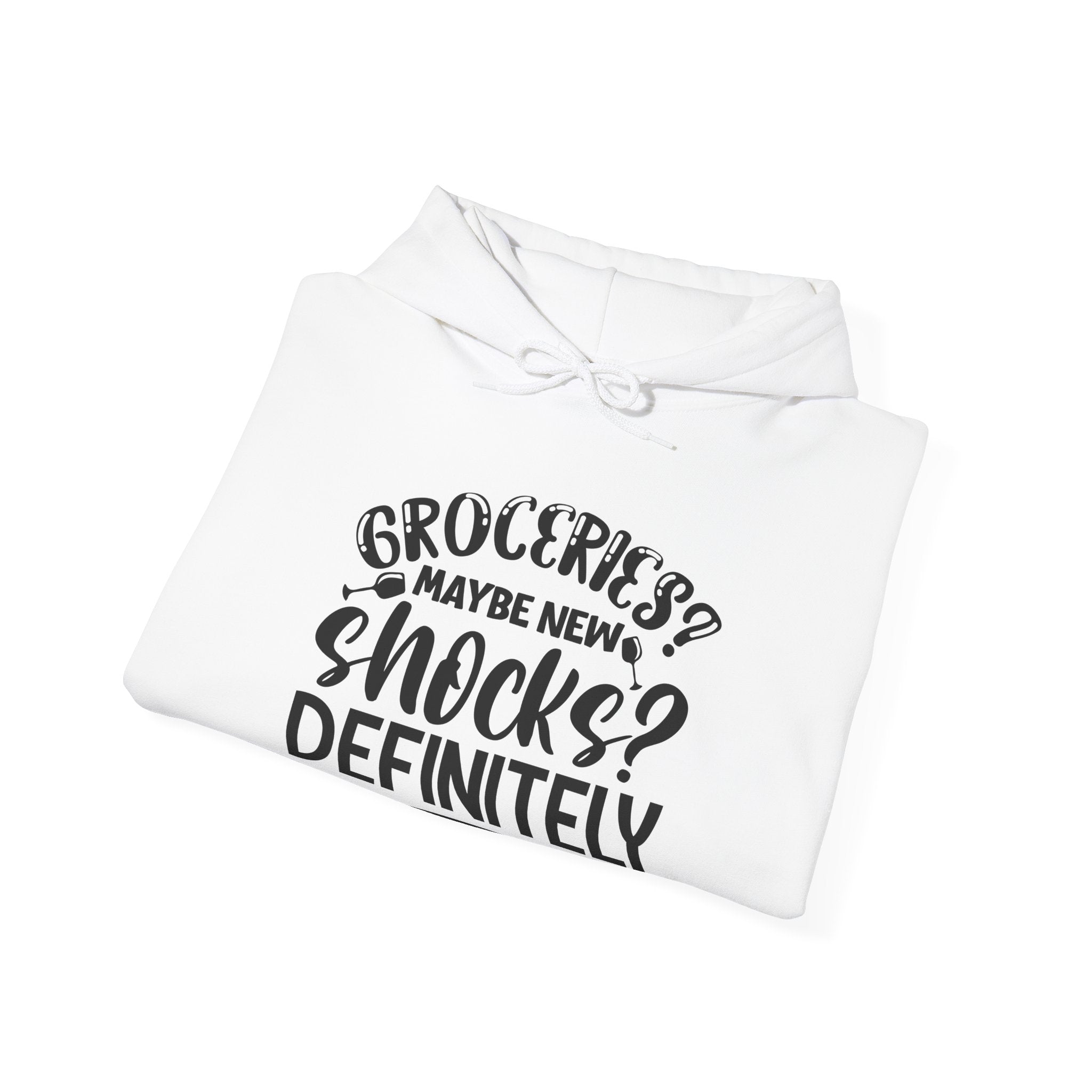 Groceries Maybe, New Shocks Definitely | Hoodie