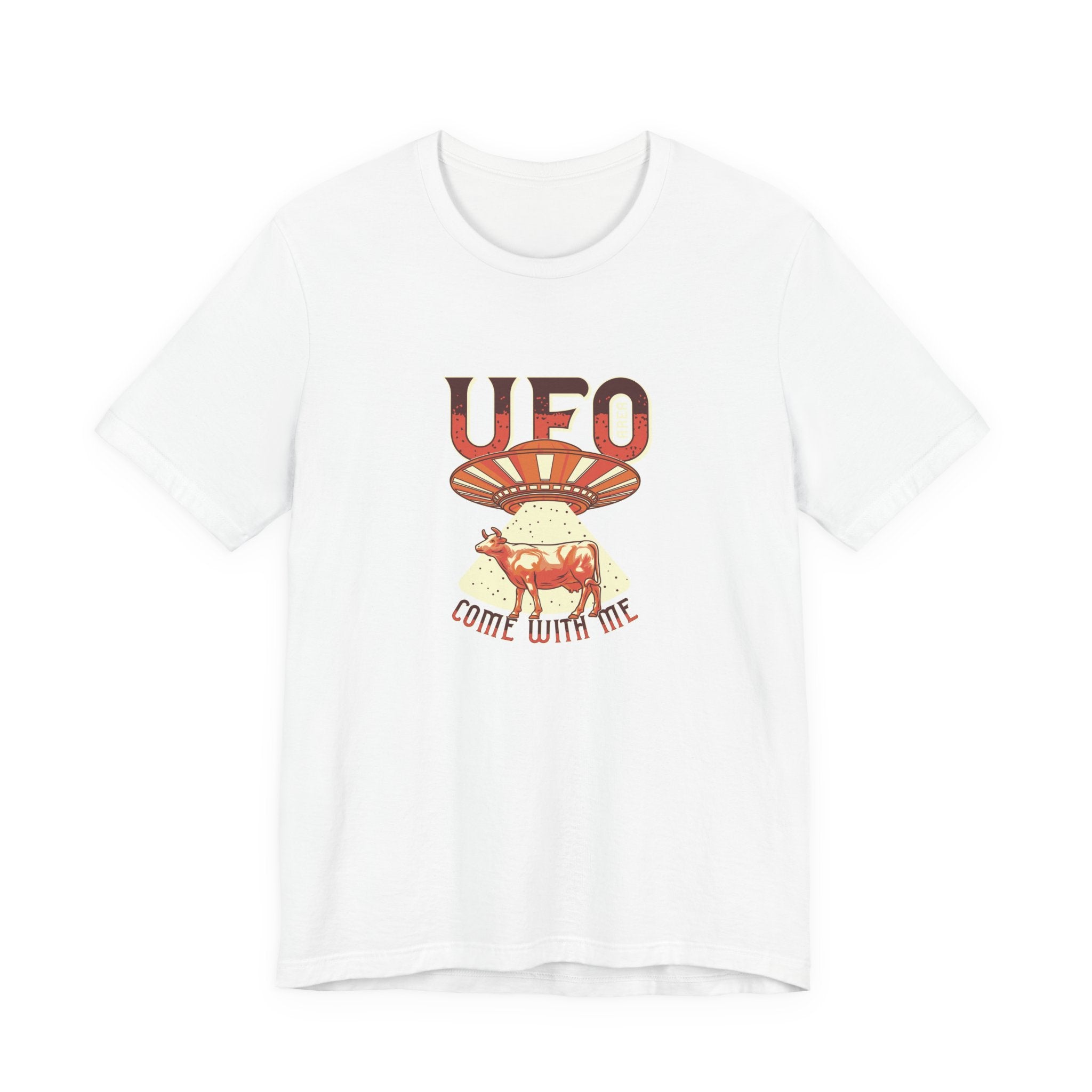 UFO Come With Me Cow | Tee