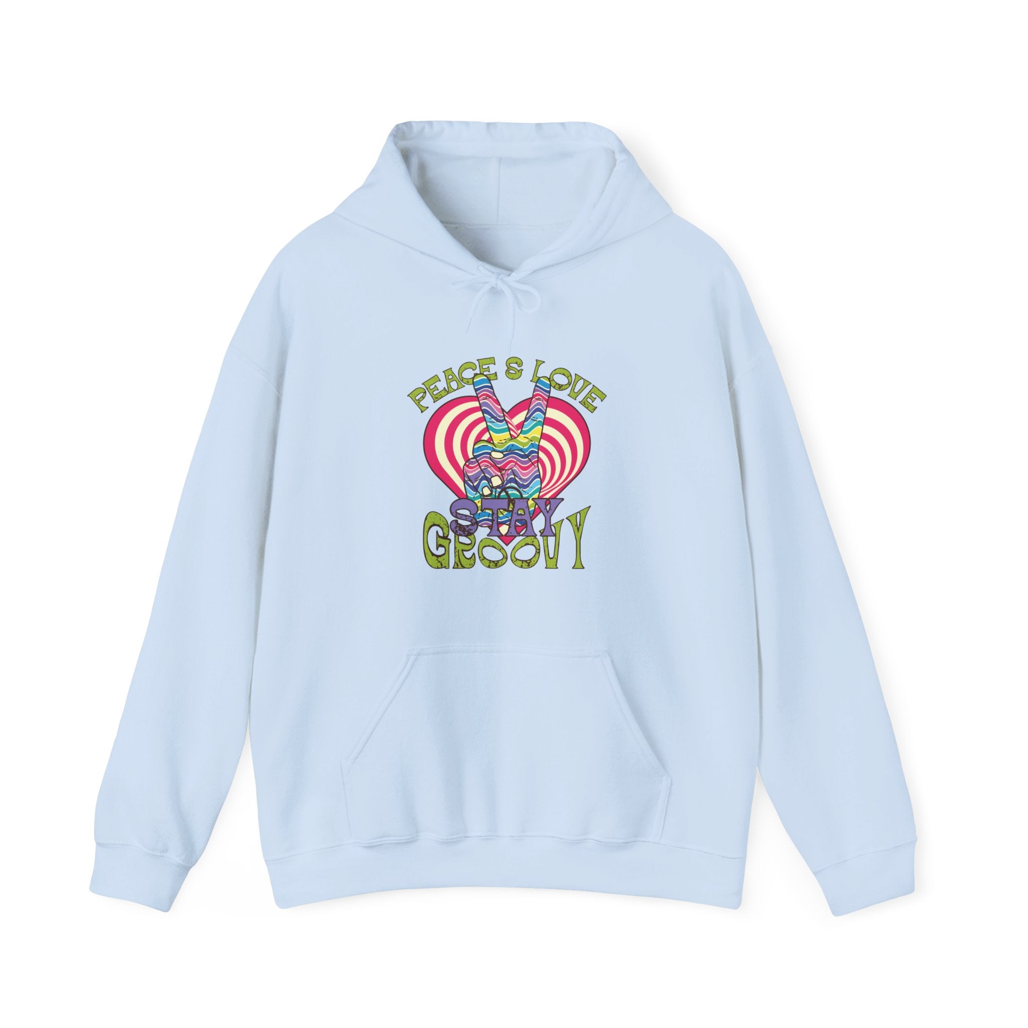 Peace and Love, Stay Groovy | Hoodie