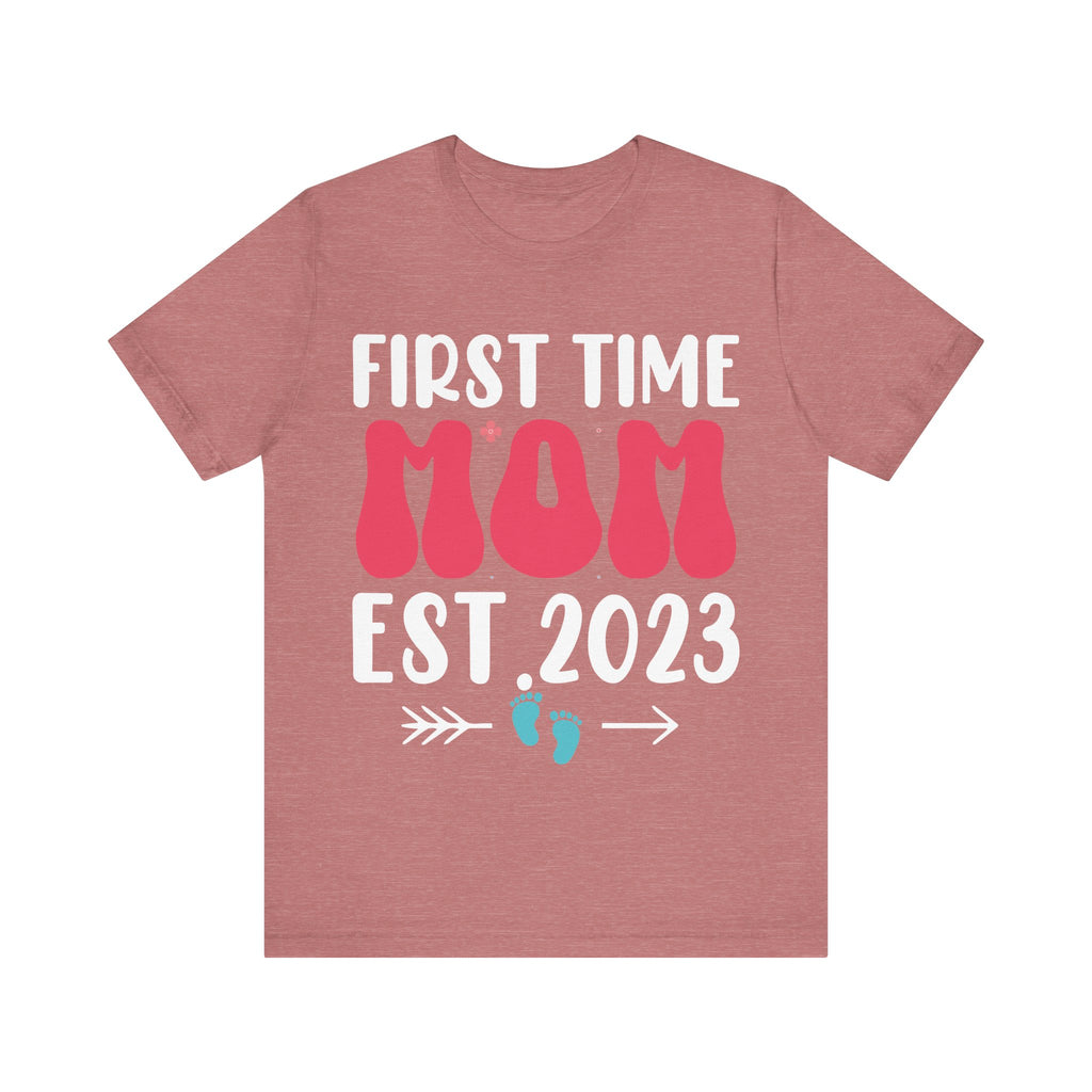 First Time Mom Est. 2023 | Tee