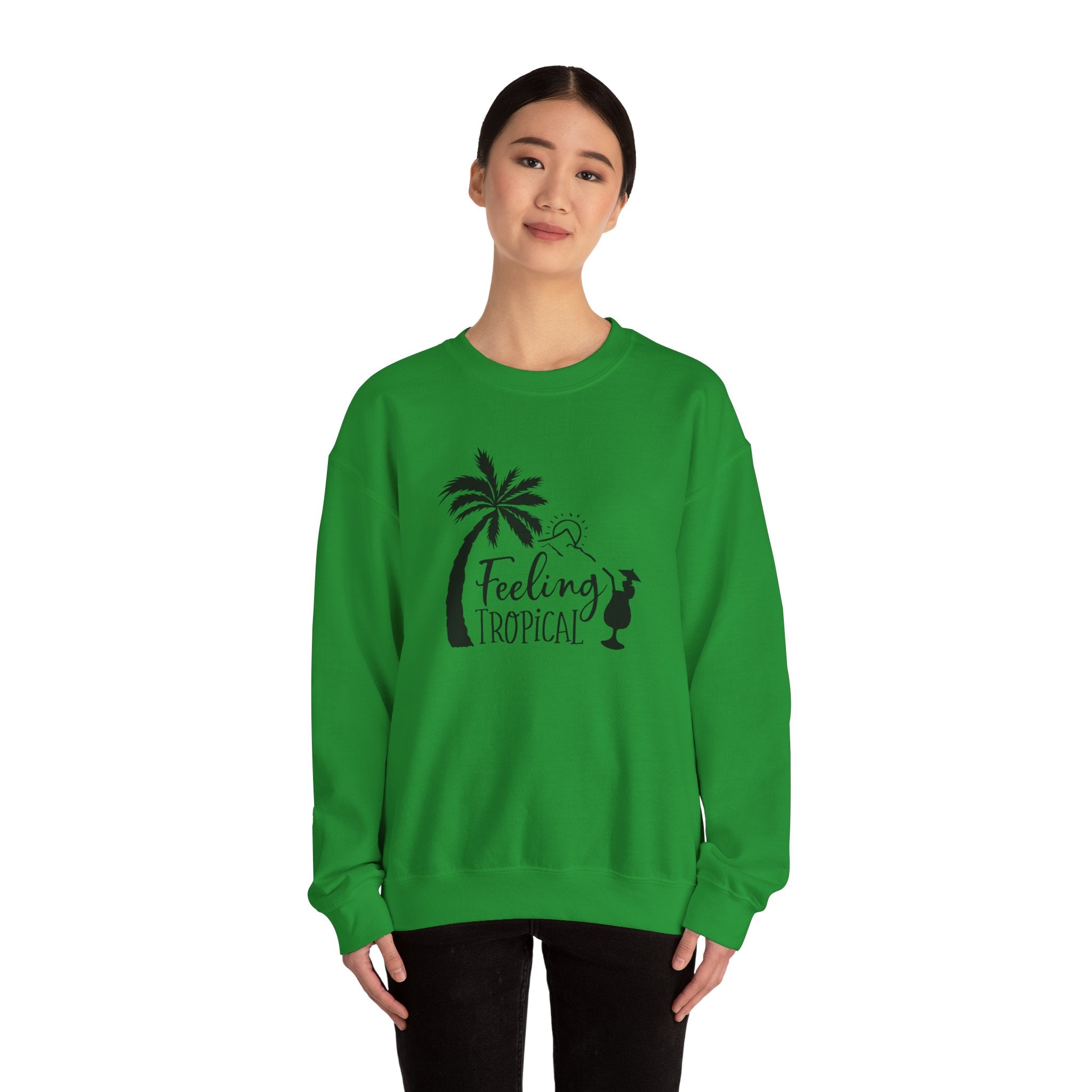Feeling Tropical | Crewneck Sweatshirt