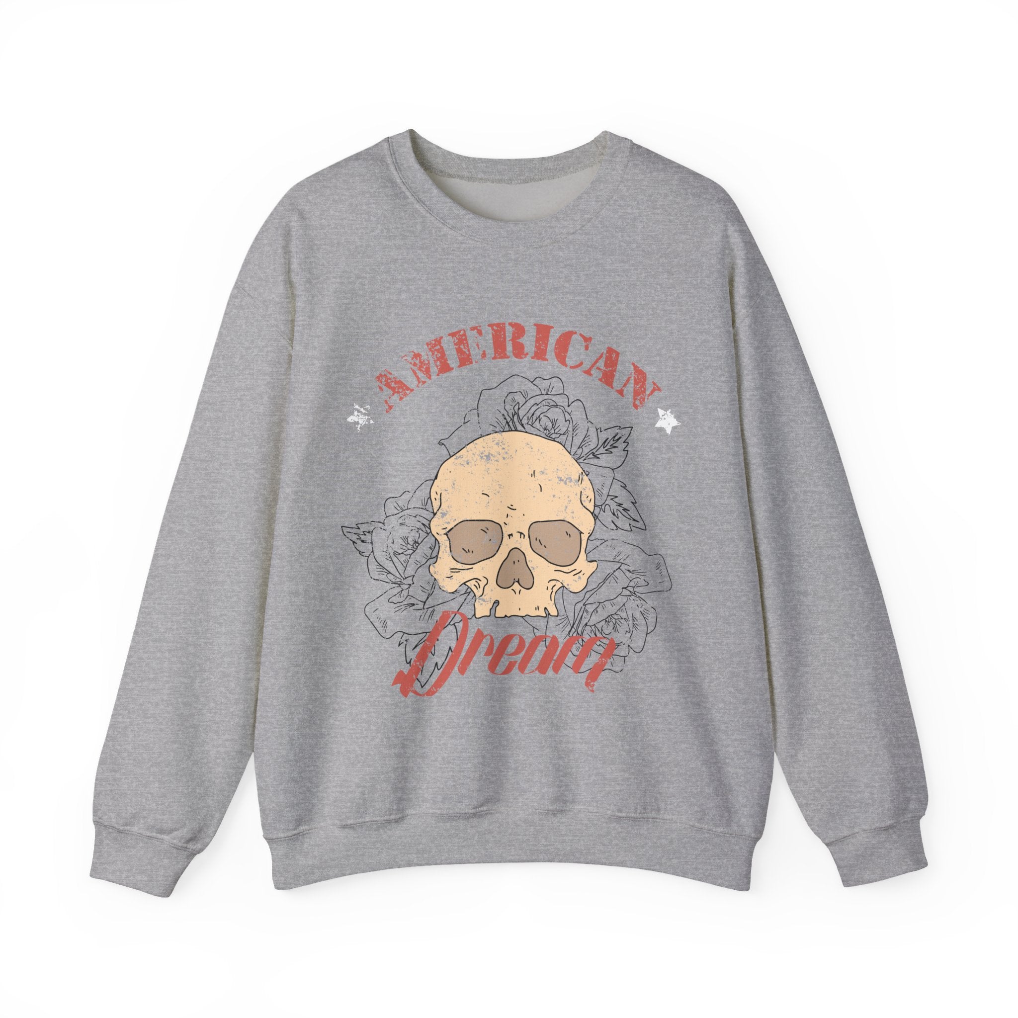 American Dream Skull | Crewneck Sweatshirt
