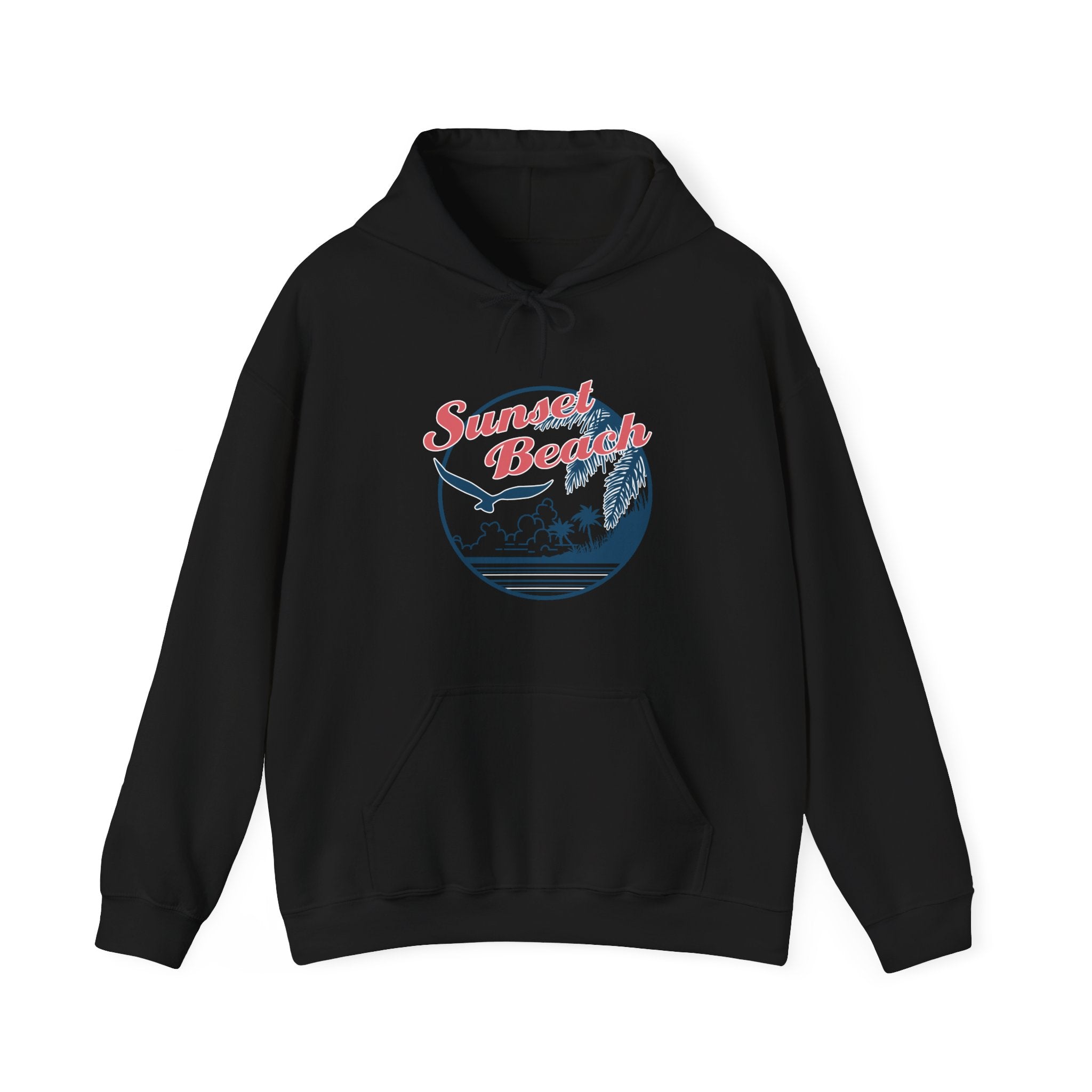 Sunset Beach, Birds and Ocean | Hoodie