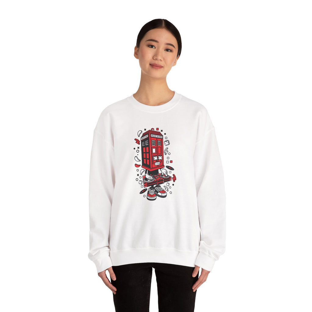 Police Box DJ | Crewneck Sweatshirt