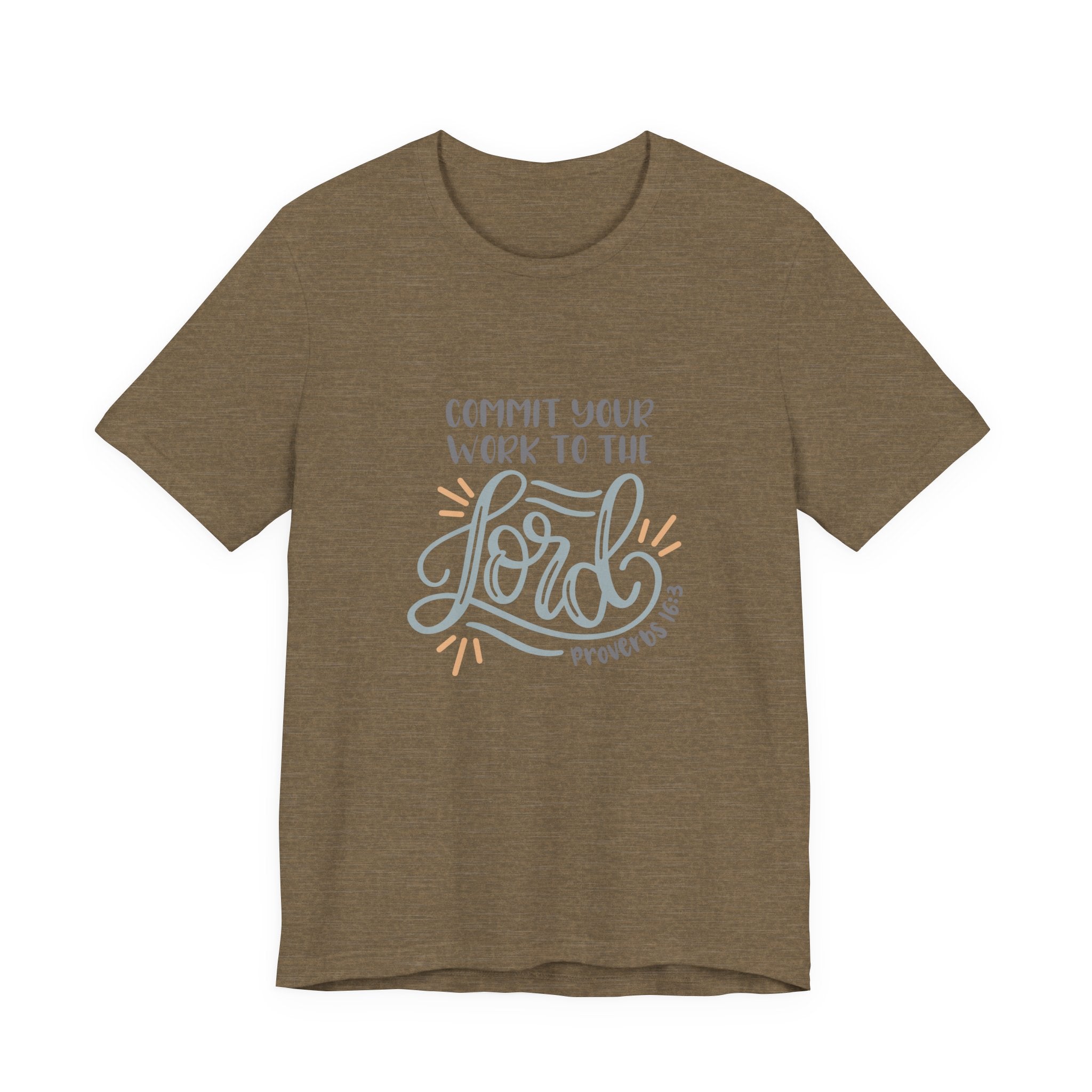 Commit Your Work to the Lord Proverbs 16:3 | Tee