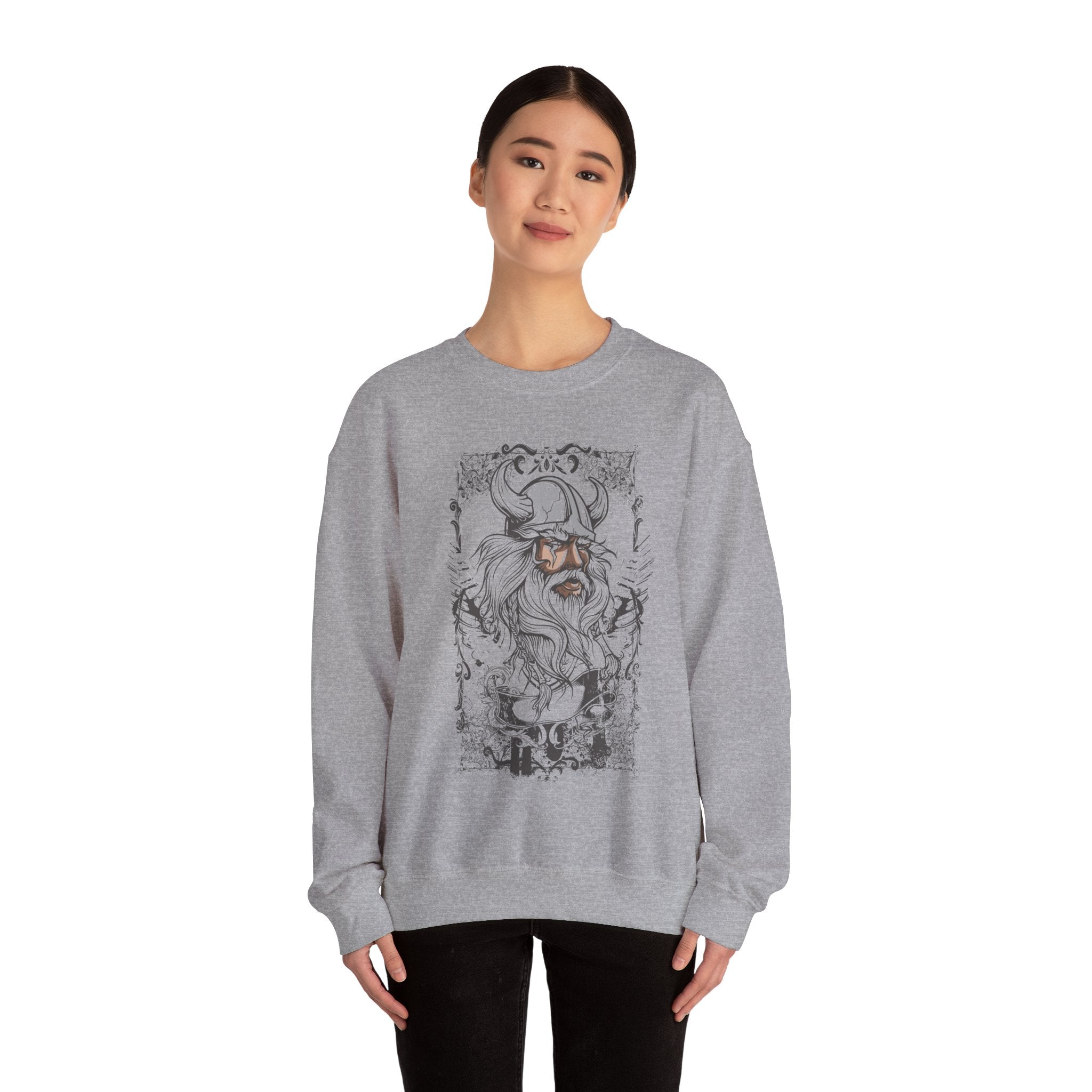 Artsy Viking | Crewneck Sweatshirt