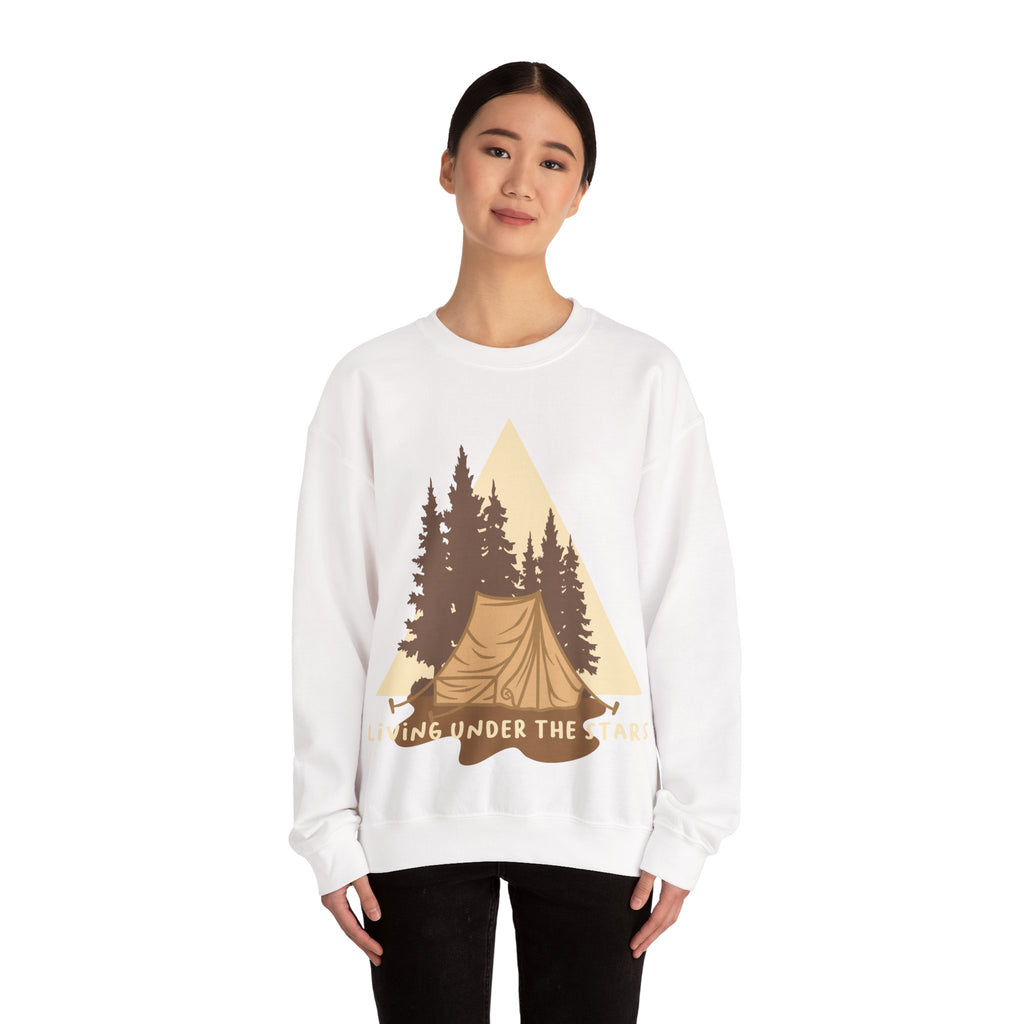 Living Under the Stars | Crewneck Sweatshirt