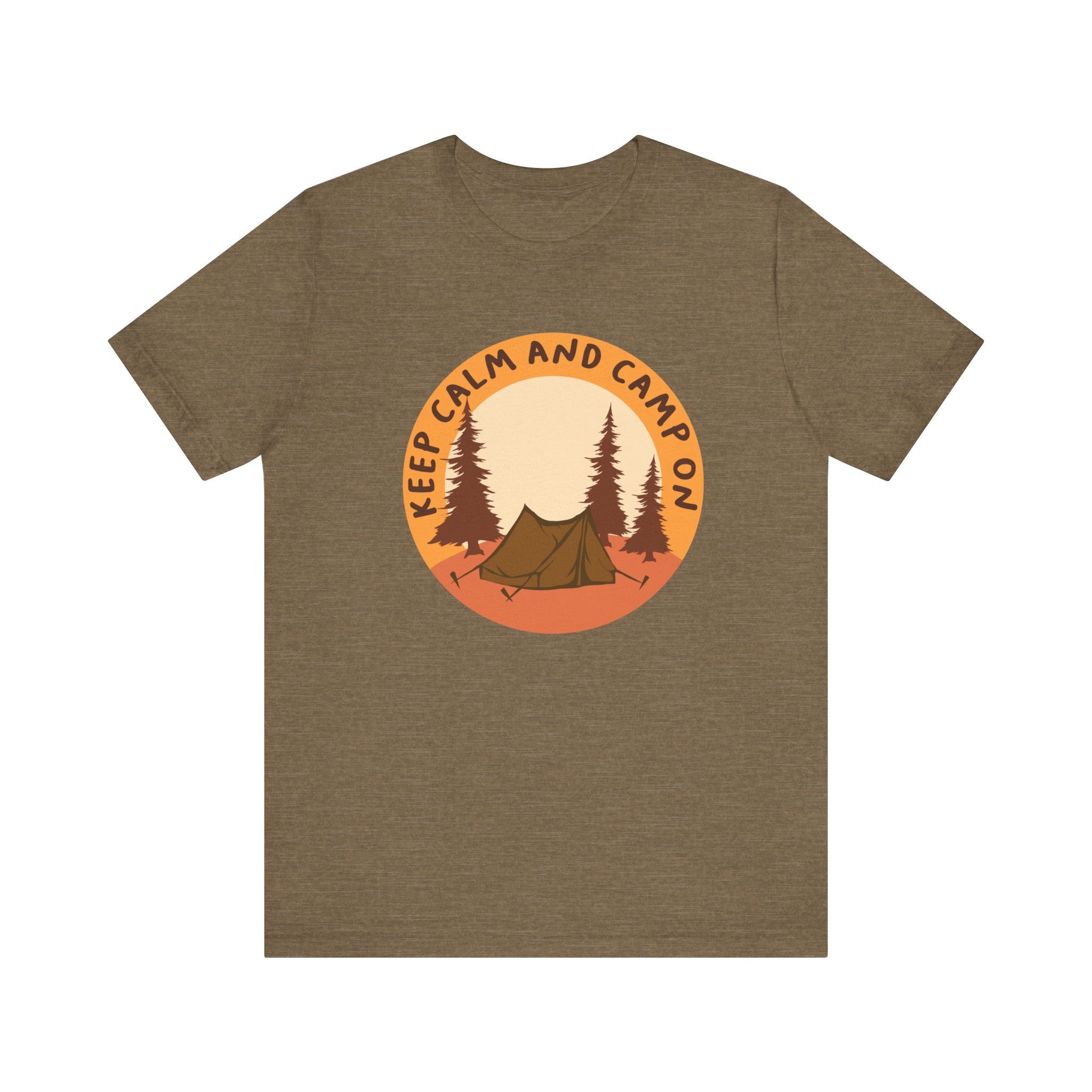 Keep Calm and Camp On | Tee